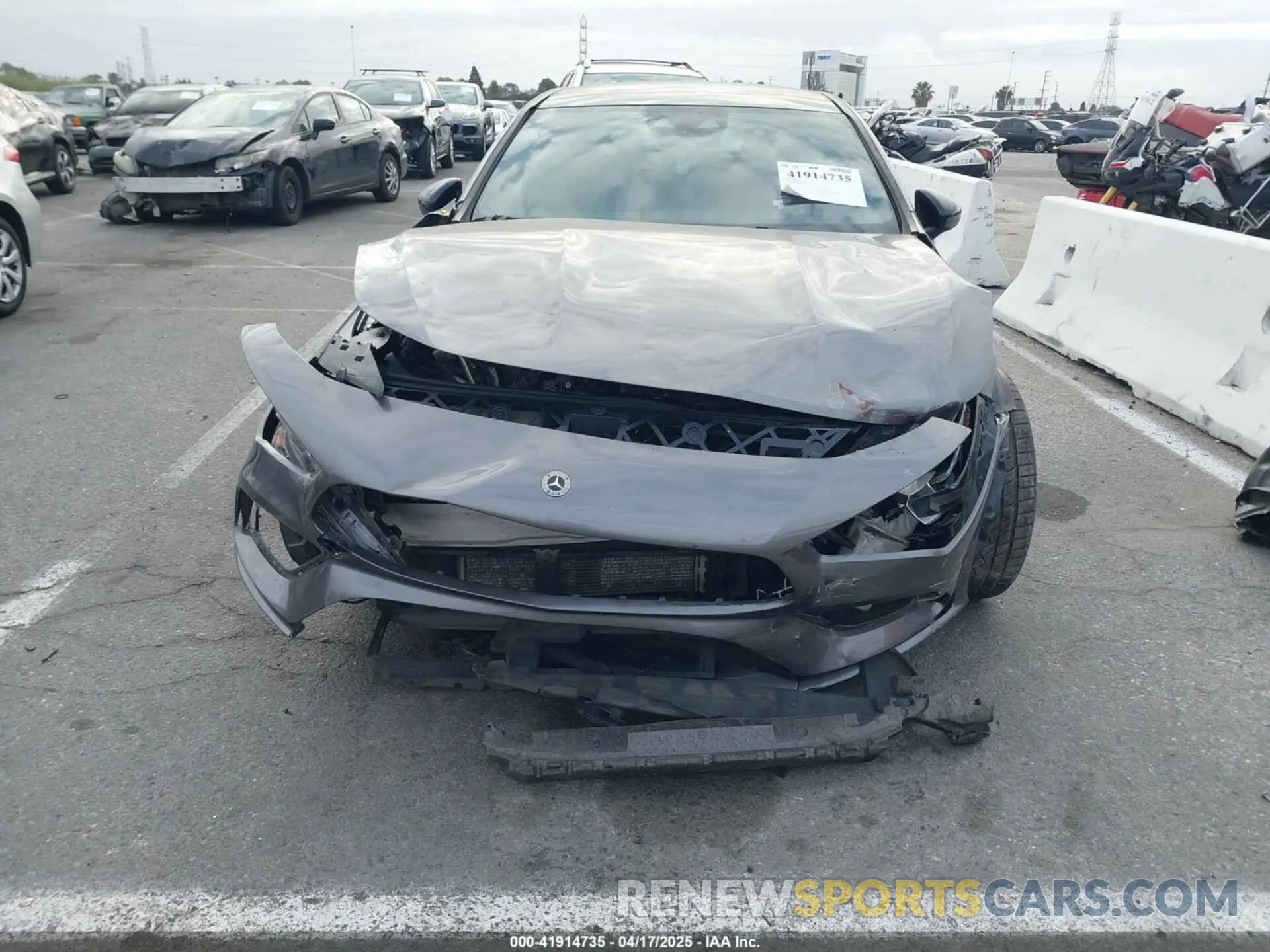 13 Photograph of a damaged car WDD5J4GB0LN025561 MERCEDES-BENZ CLA 250 2020