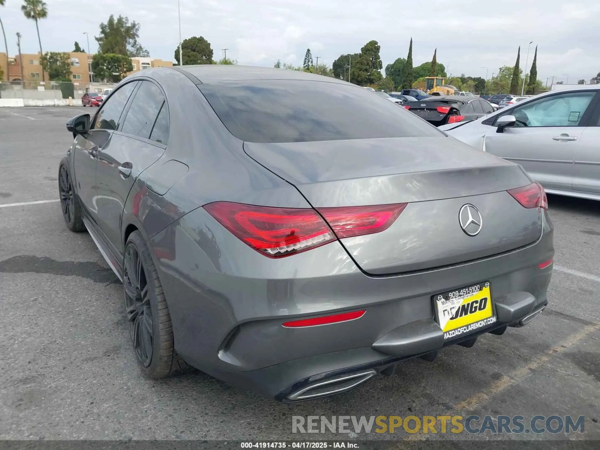 3 Photograph of a damaged car WDD5J4GB0LN025561 MERCEDES-BENZ CLA 250 2020