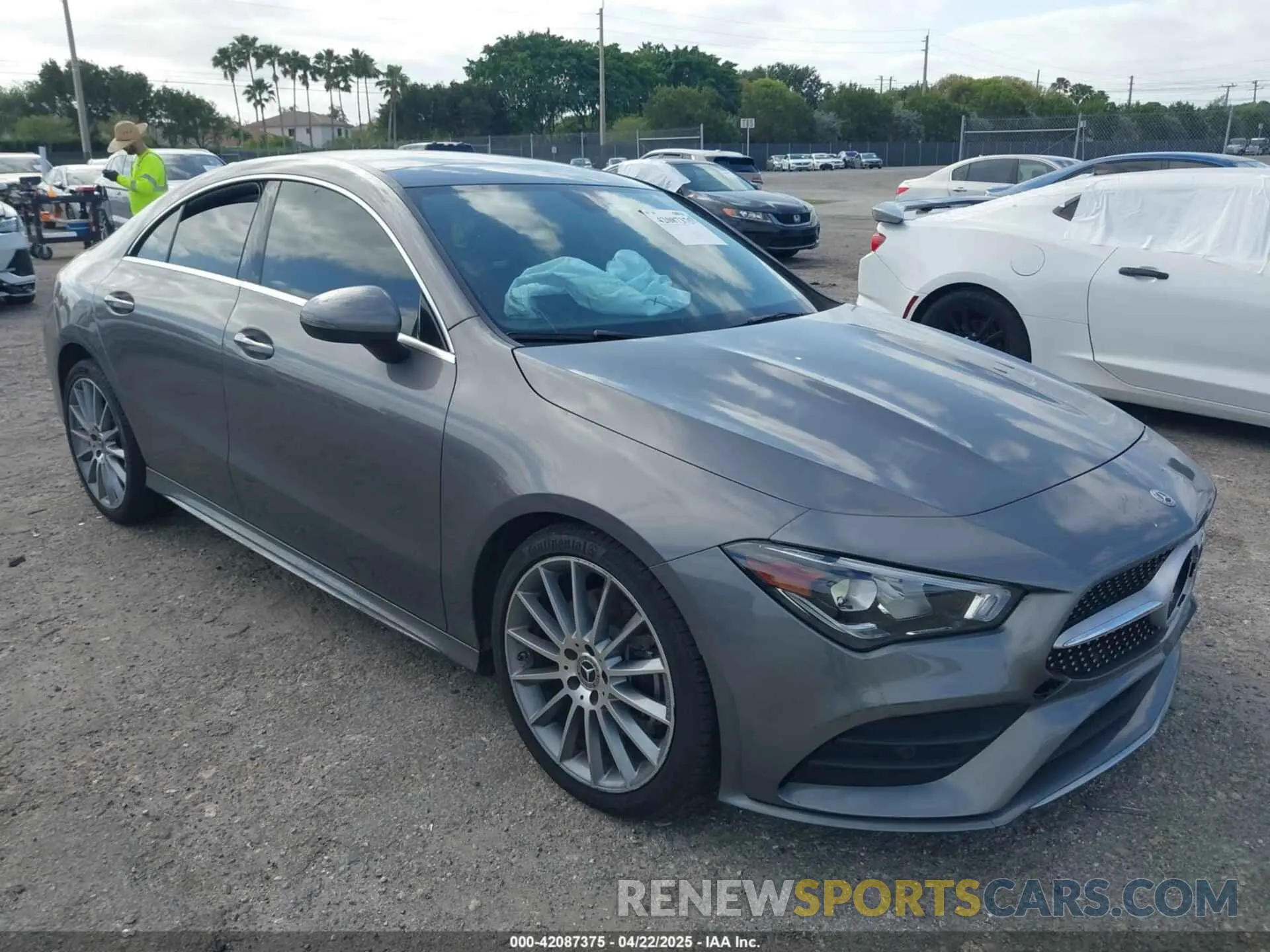 1 Photograph of a damaged car WDD5J4GB2LN031698 MERCEDES-BENZ CLA 250 2020