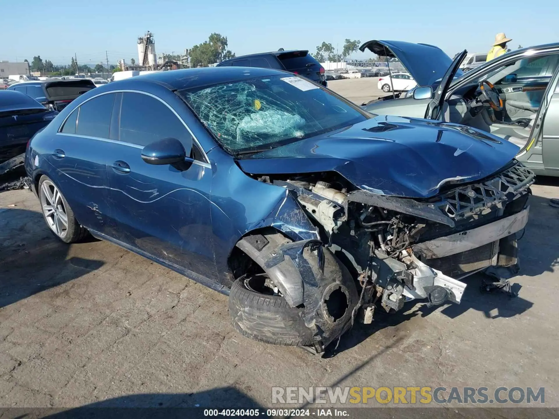1 Photograph of a damaged car WDD5J4GB3LN070882 MERCEDES-BENZ CLA 250 2020