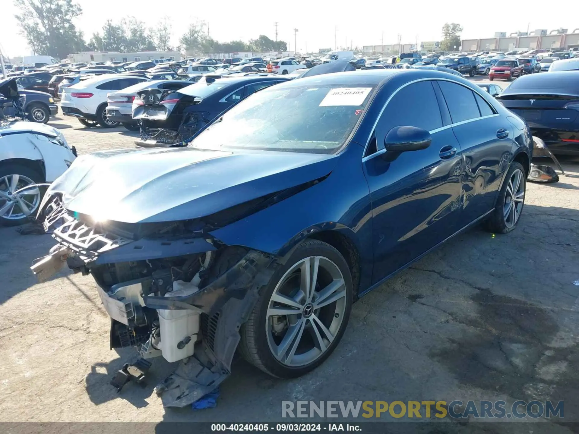 2 Photograph of a damaged car WDD5J4GB3LN070882 MERCEDES-BENZ CLA 250 2020
