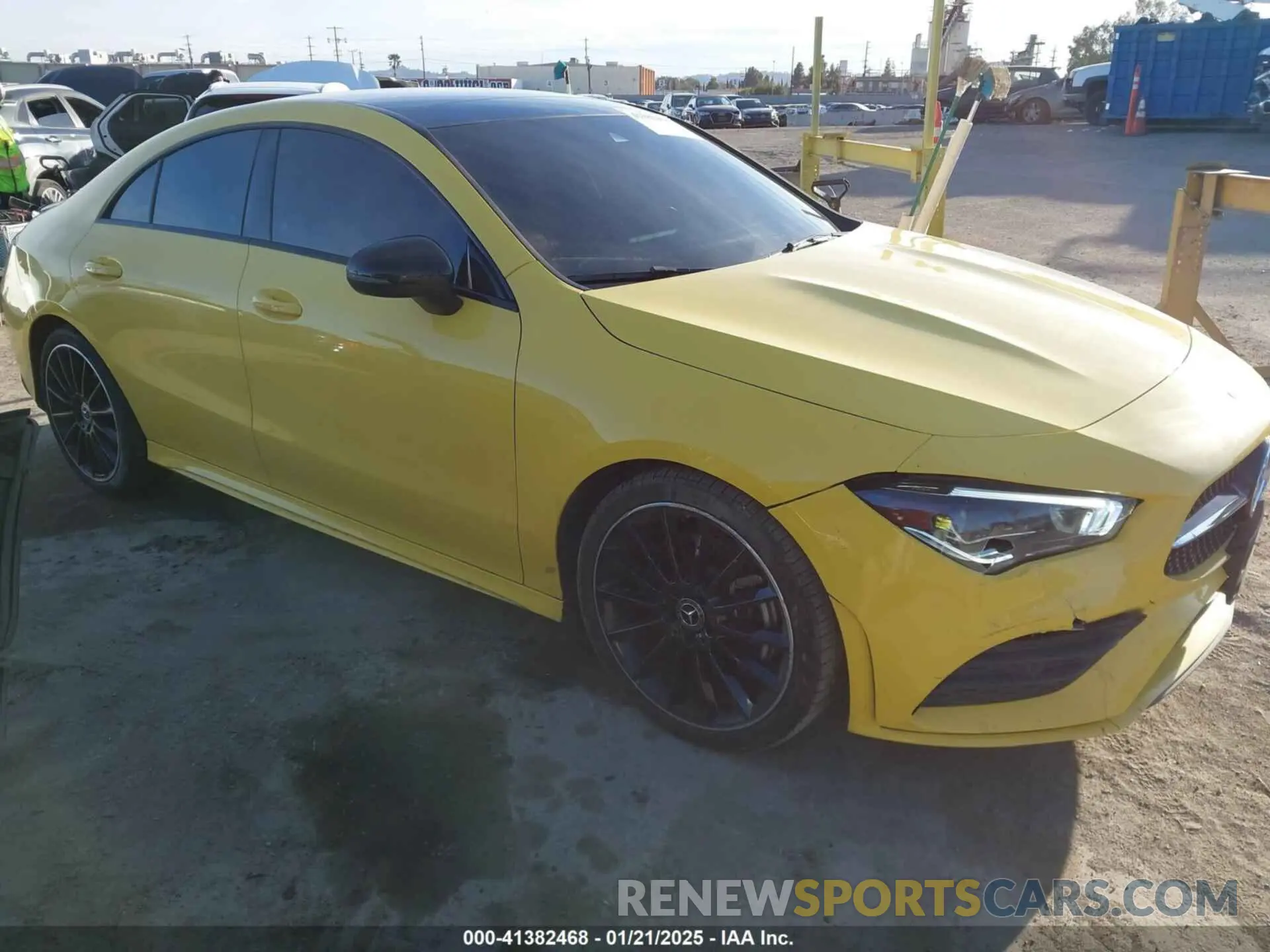 1 Photograph of a damaged car WDD5J4GB3LN072633 MERCEDES-BENZ CLA 250 2020