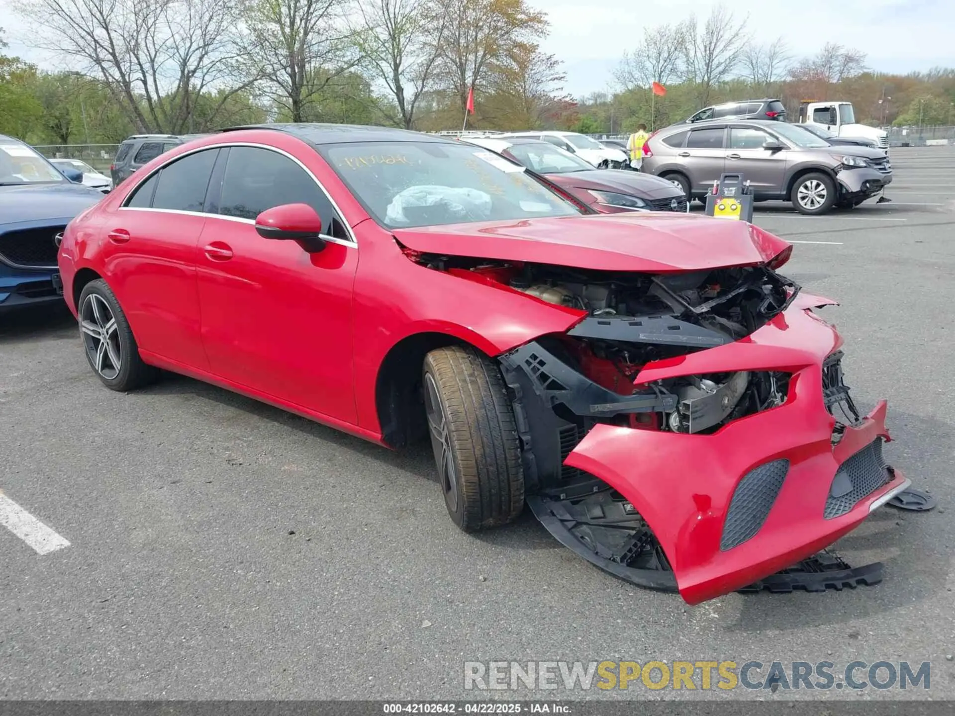 1 Photograph of a damaged car WDD5J4GB8LN026604 MERCEDES-BENZ CLA 250 2020