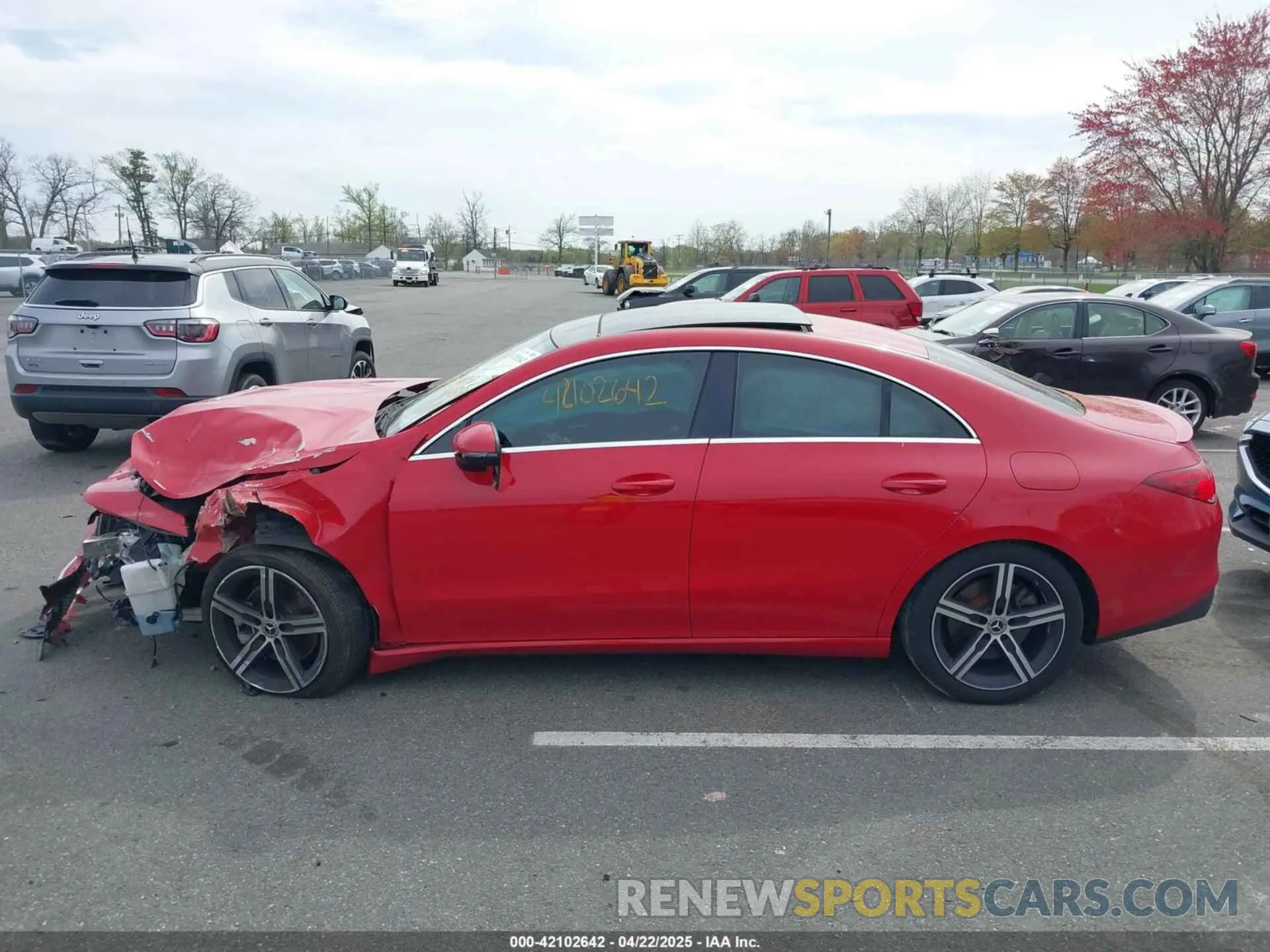 13 Photograph of a damaged car WDD5J4GB8LN026604 MERCEDES-BENZ CLA 250 2020