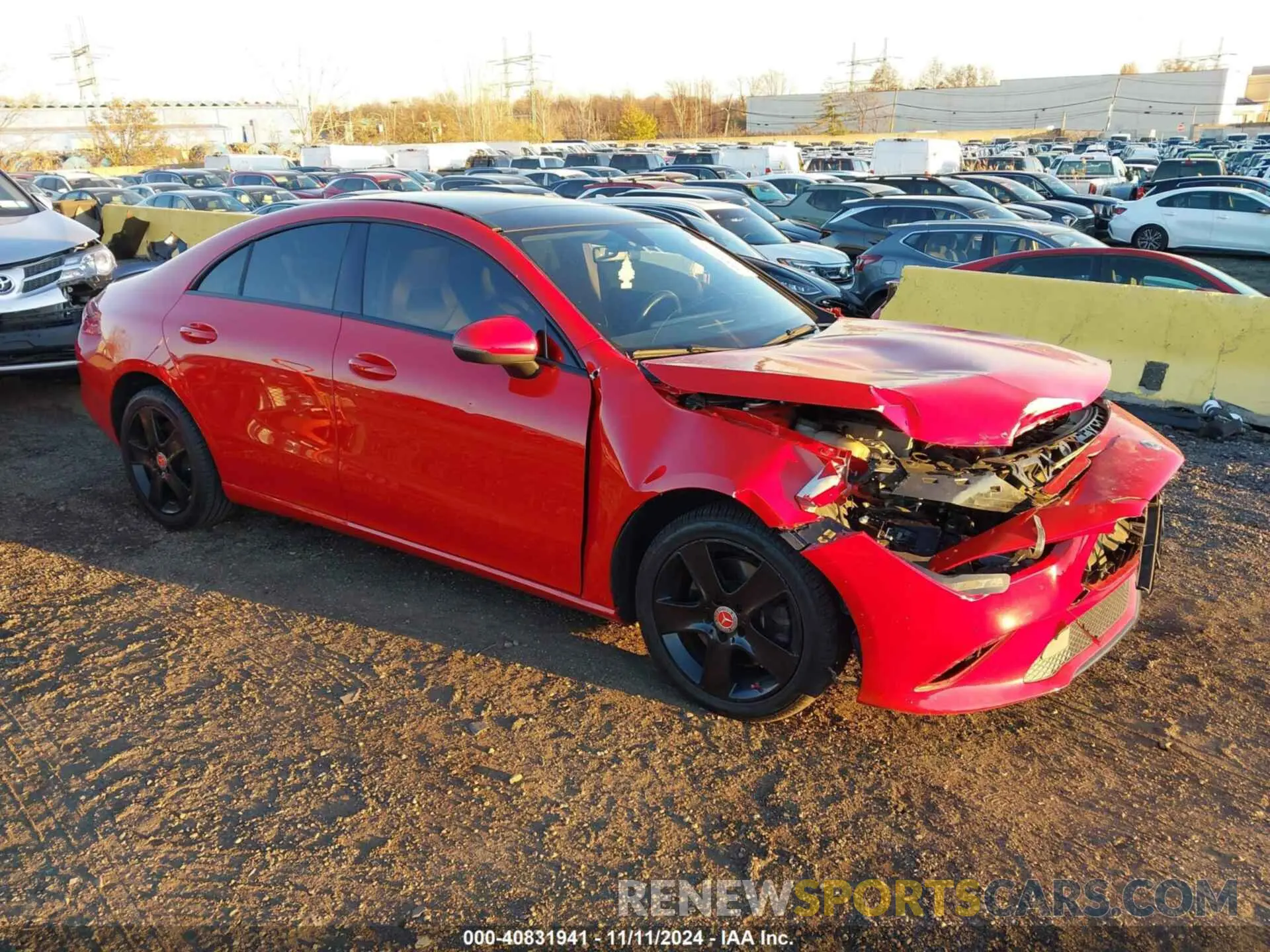 1 Photograph of a damaged car WDD5J4GB9LN036686 MERCEDES-BENZ CLA 250 2020