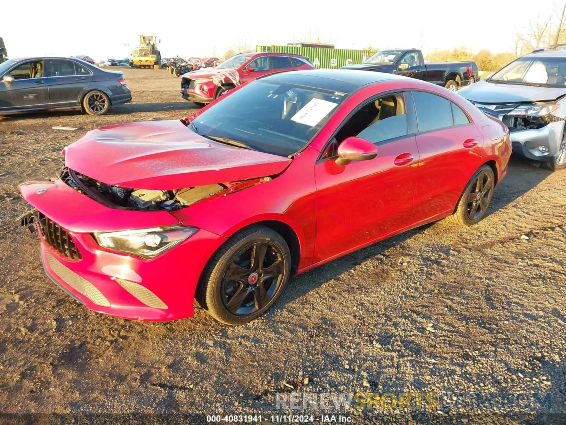 2 Photograph of a damaged car WDD5J4GB9LN036686 MERCEDES-BENZ CLA 250 2020