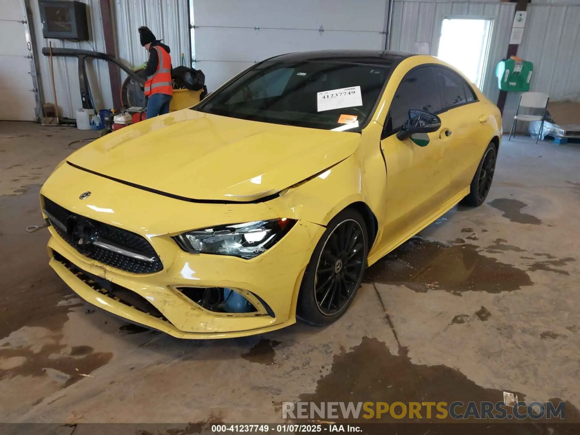 2 Photograph of a damaged car WDD5J4GB9LN079036 MERCEDES-BENZ CLA 250 2020