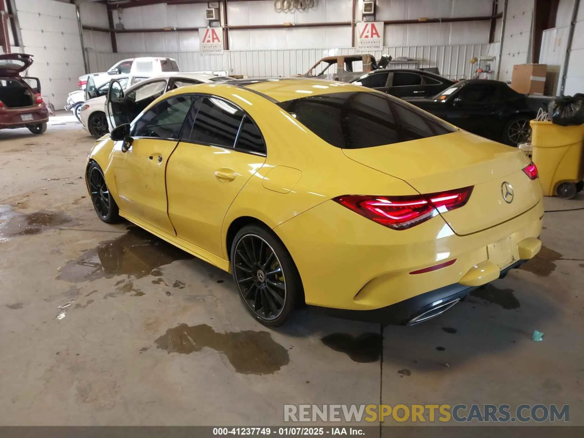 3 Photograph of a damaged car WDD5J4GB9LN079036 MERCEDES-BENZ CLA 250 2020