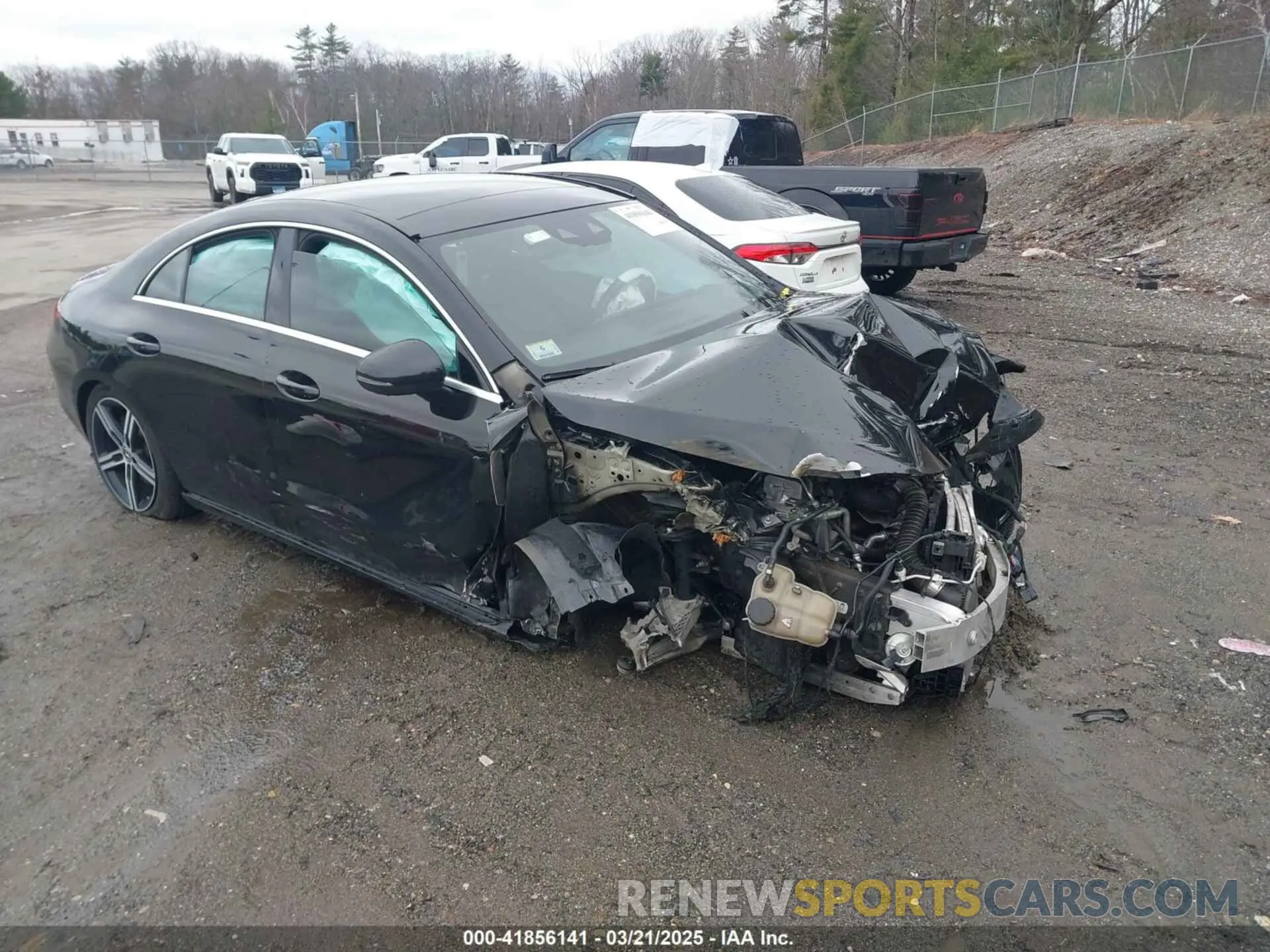 1 Photograph of a damaged car WDD5J4HB1LN023672 MERCEDES-BENZ CLA 250 2020