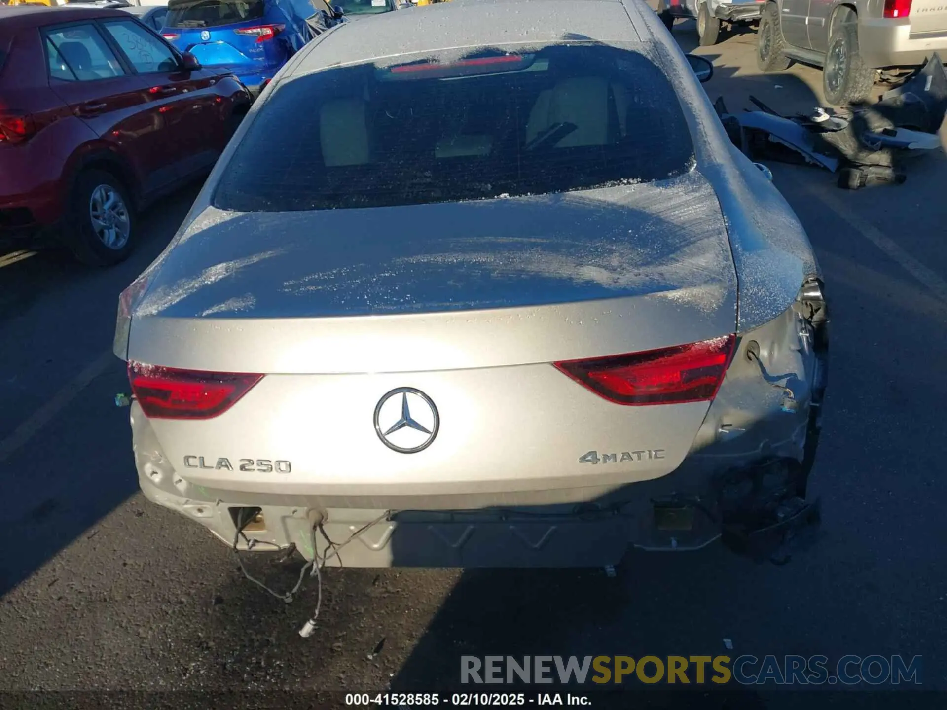 16 Photograph of a damaged car WDD5J4HB1LN036082 MERCEDES-BENZ CLA 250 2020