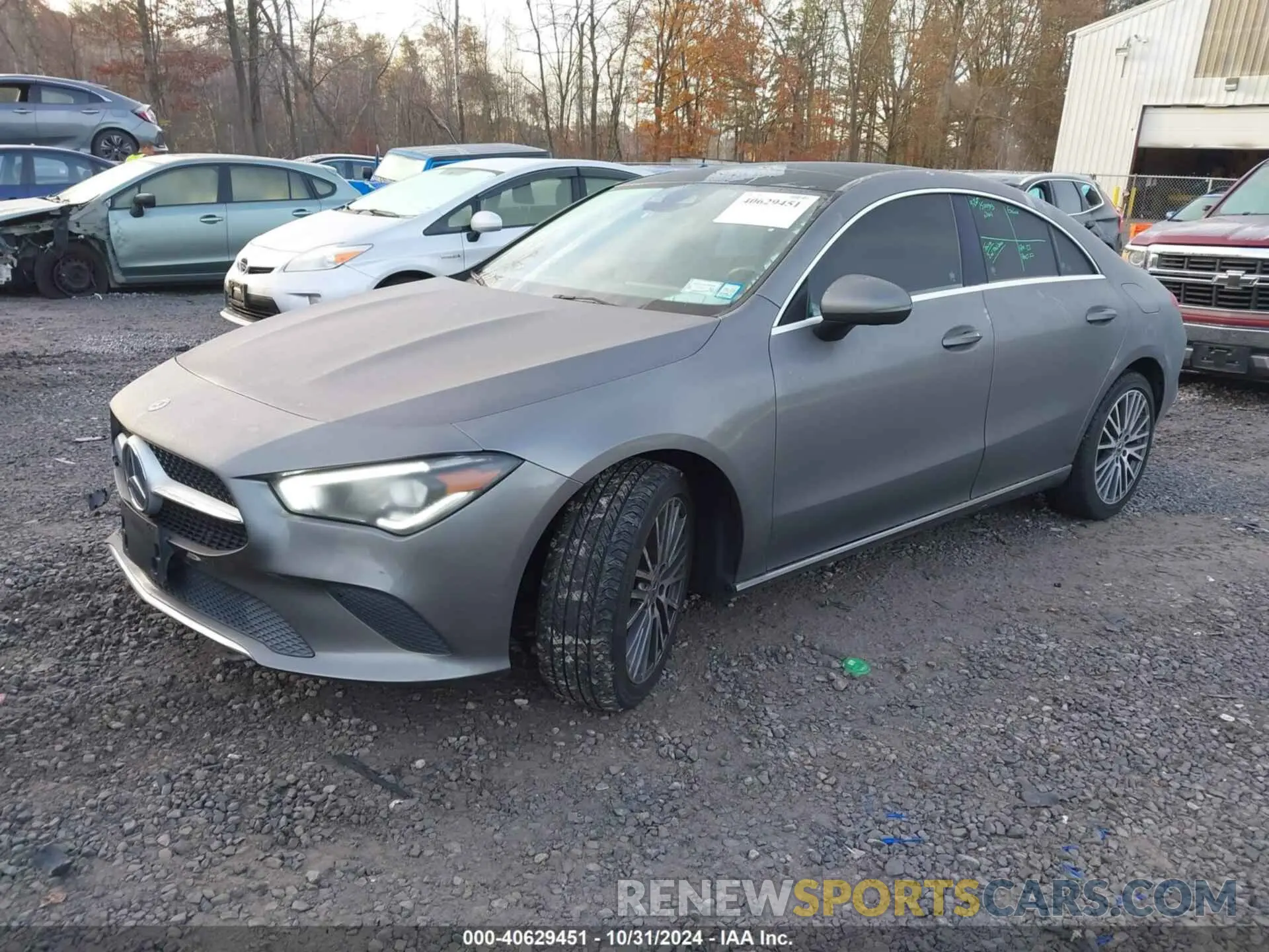 2 Photograph of a damaged car WDD5J4HB2LN067535 MERCEDES-BENZ CLA 250 2020