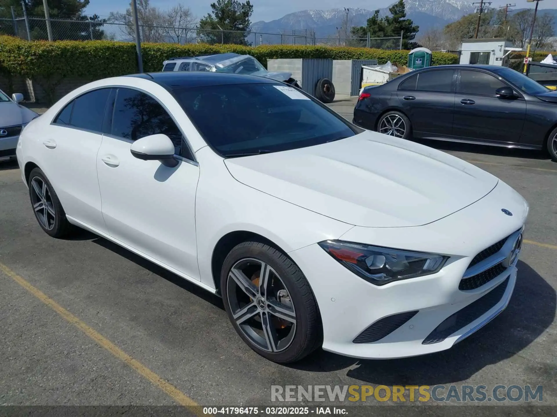 1 Photograph of a damaged car WDD5J4HB3LN030624 MERCEDES-BENZ CLA 250 2020
