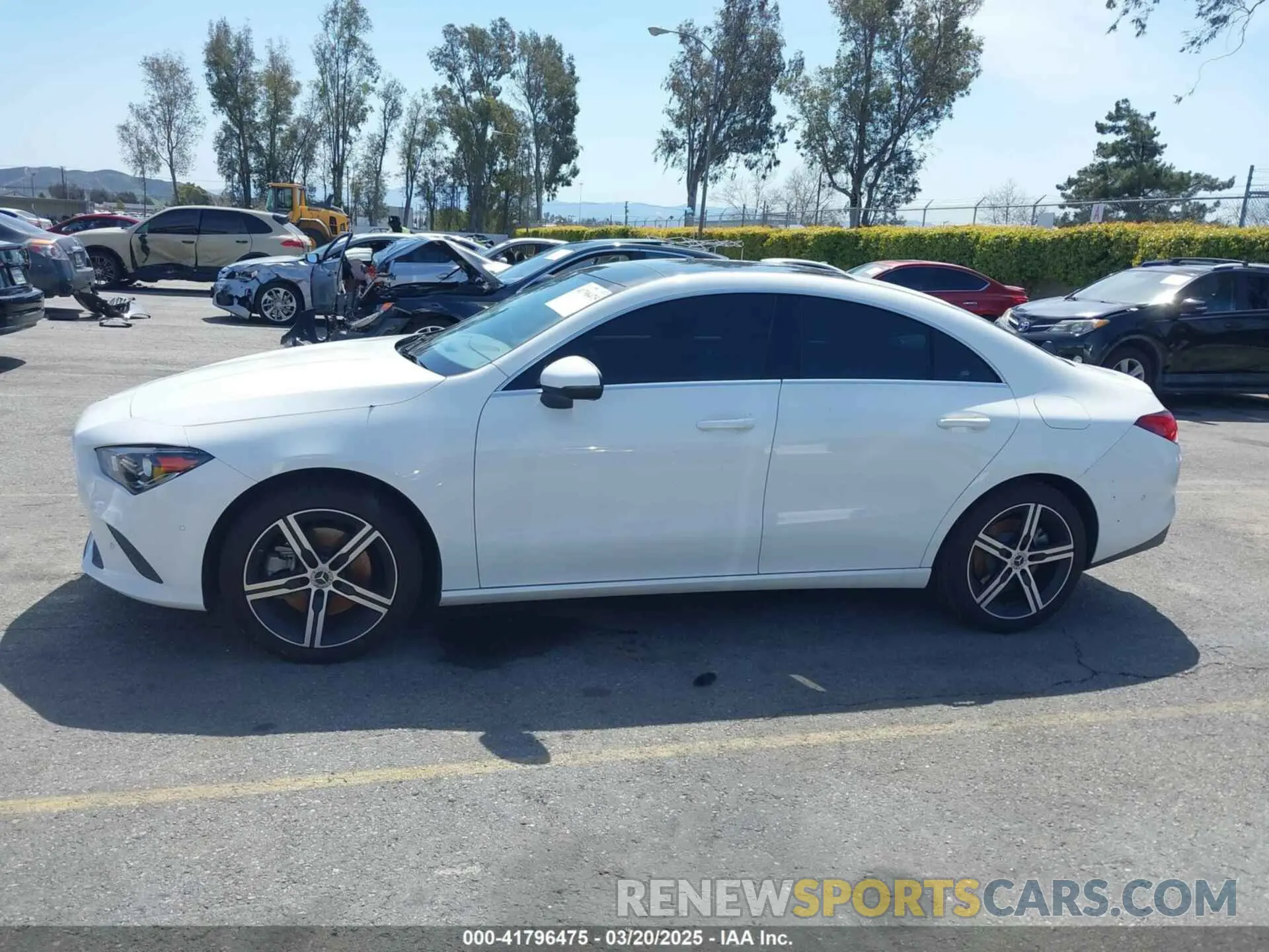 14 Photograph of a damaged car WDD5J4HB3LN030624 MERCEDES-BENZ CLA 250 2020