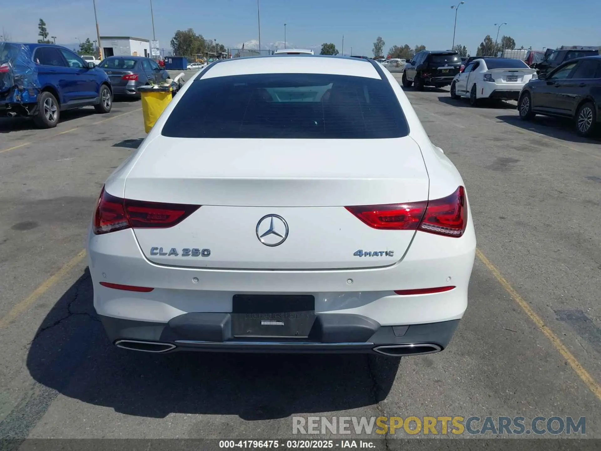 16 Photograph of a damaged car WDD5J4HB3LN030624 MERCEDES-BENZ CLA 250 2020