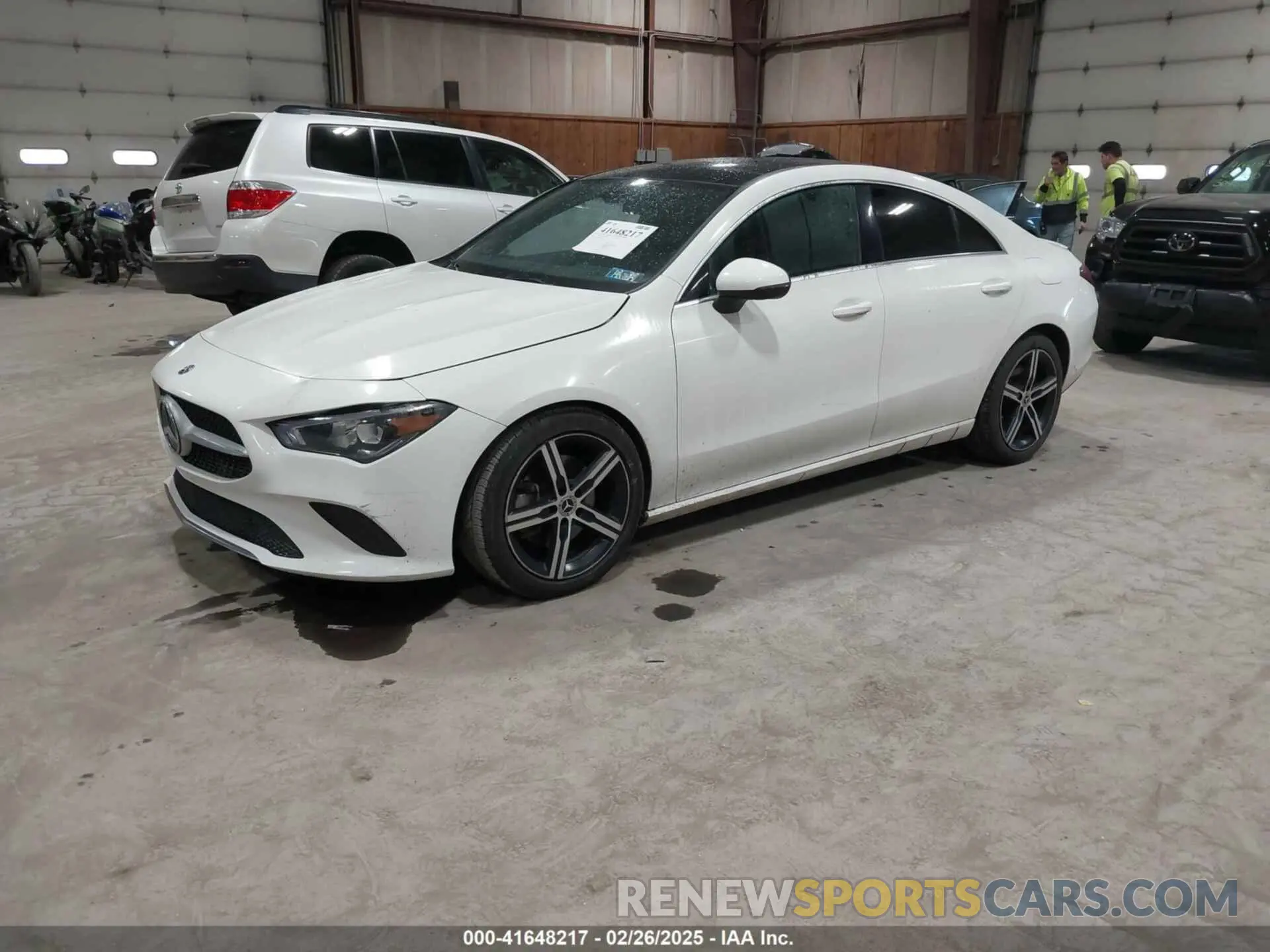 2 Photograph of a damaged car WDD5J4HB8LN037598 MERCEDES-BENZ CLA 250 2020