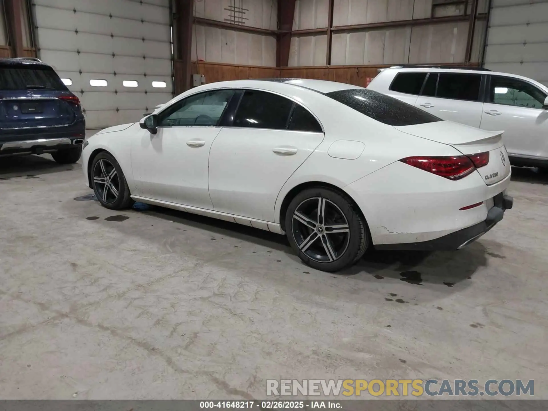 3 Photograph of a damaged car WDD5J4HB8LN037598 MERCEDES-BENZ CLA 250 2020