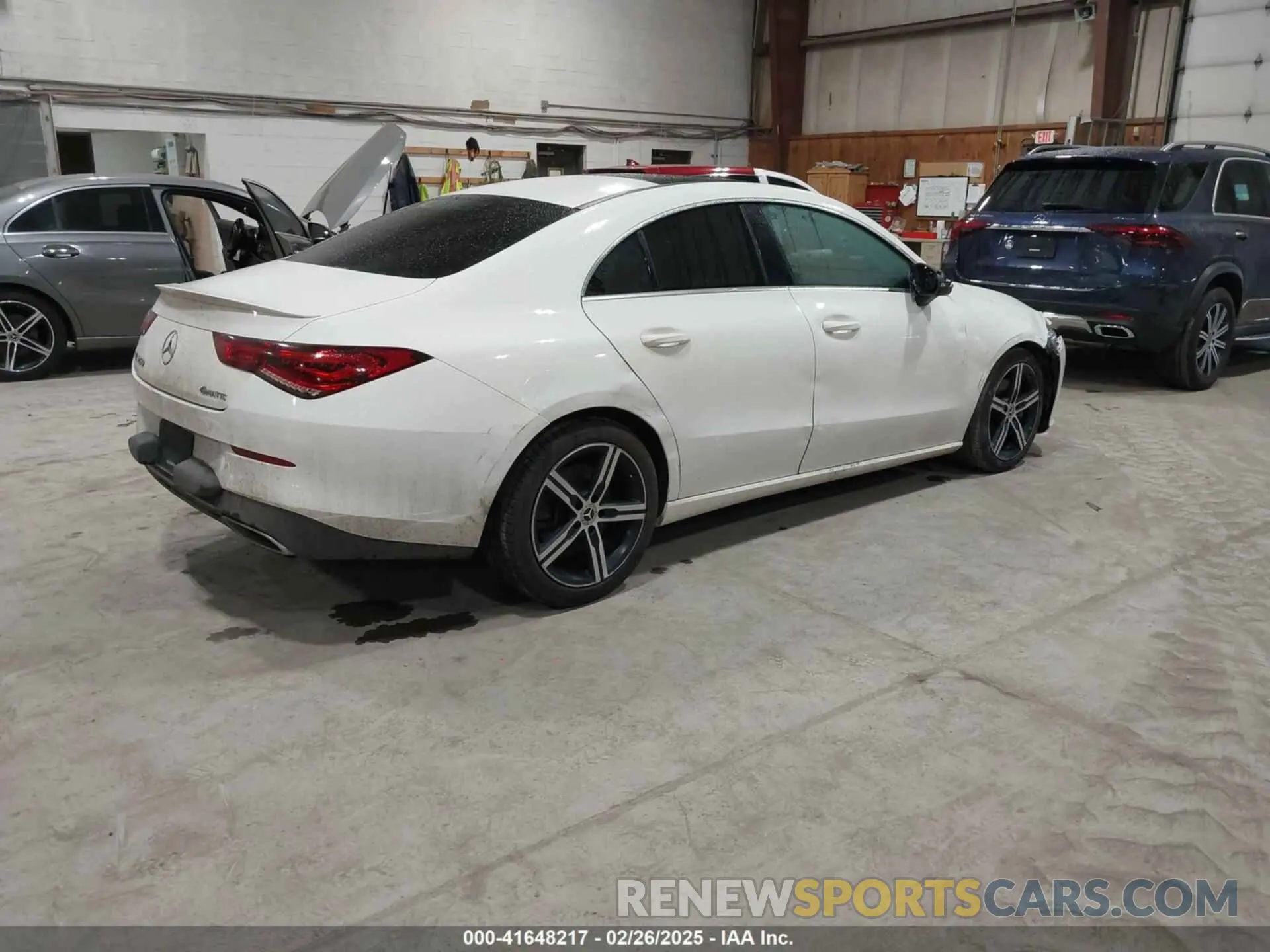 4 Photograph of a damaged car WDD5J4HB8LN037598 MERCEDES-BENZ CLA 250 2020