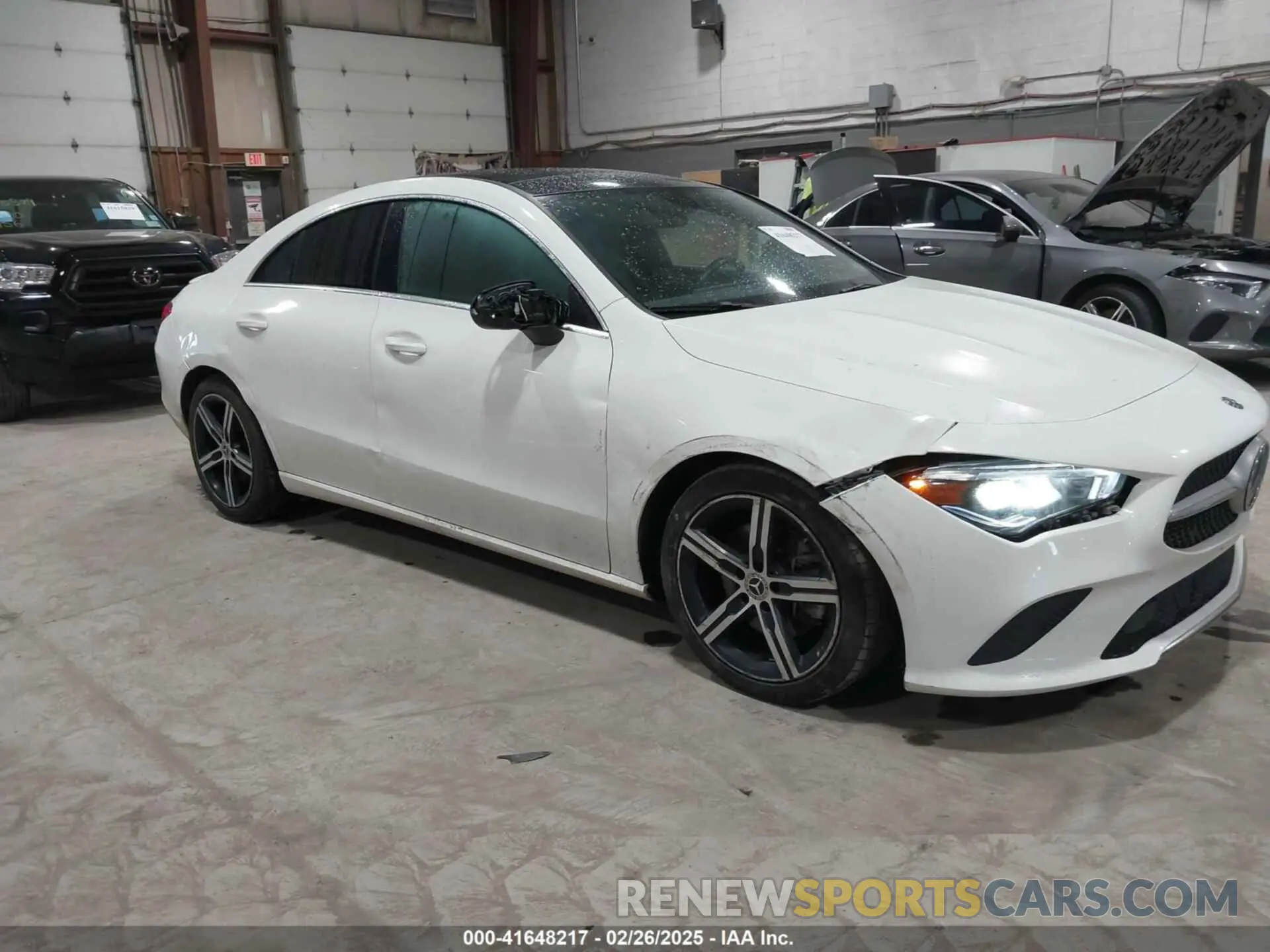 6 Photograph of a damaged car WDD5J4HB8LN037598 MERCEDES-BENZ CLA 250 2020