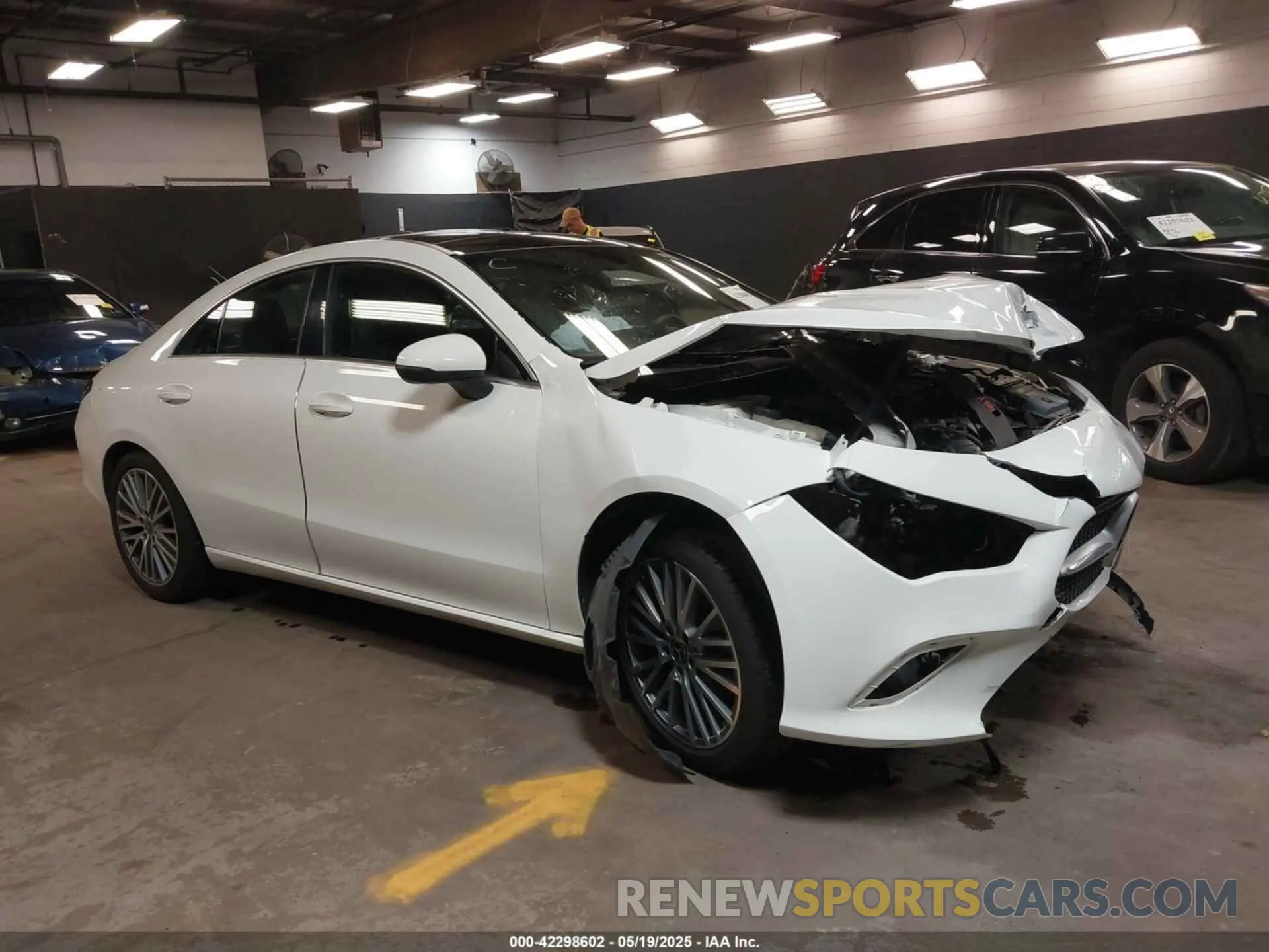 1 Photograph of a damaged car WDD5J4HB8LN077275 MERCEDES-BENZ CLA 250 2020