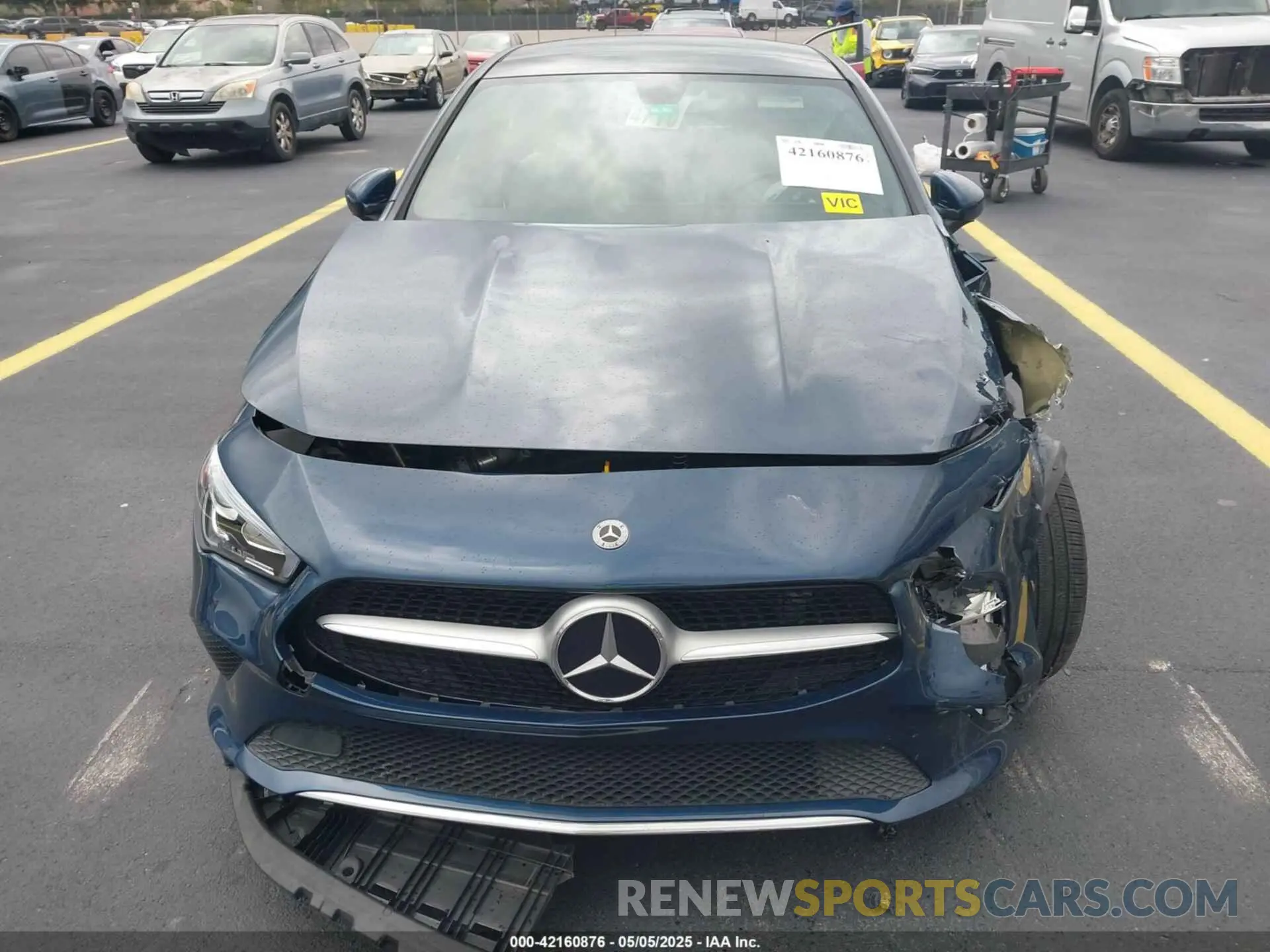 12 Photograph of a damaged car W1K5J4GB0MN234963 MERCEDES-BENZ CLA 250 2021