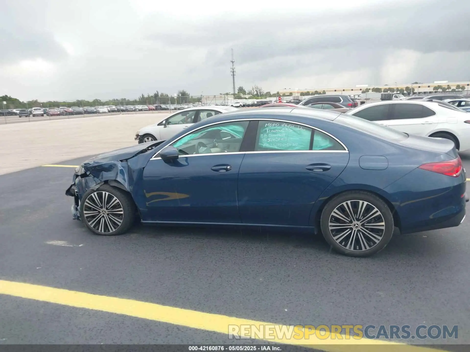 14 Photograph of a damaged car W1K5J4GB0MN234963 MERCEDES-BENZ CLA 250 2021