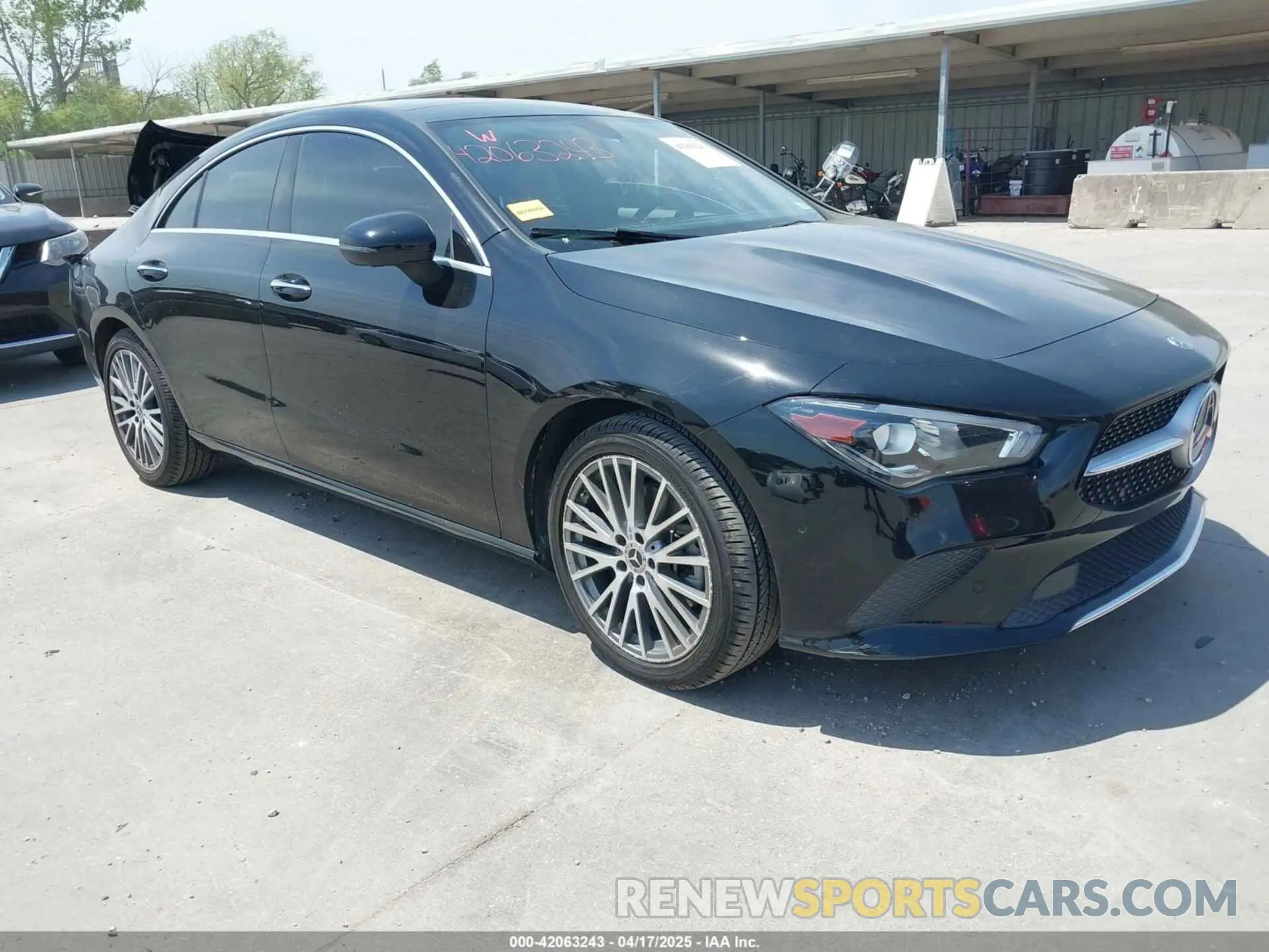 1 Photograph of a damaged car W1K5J4GB3MN157568 MERCEDES-BENZ CLA 250 2021