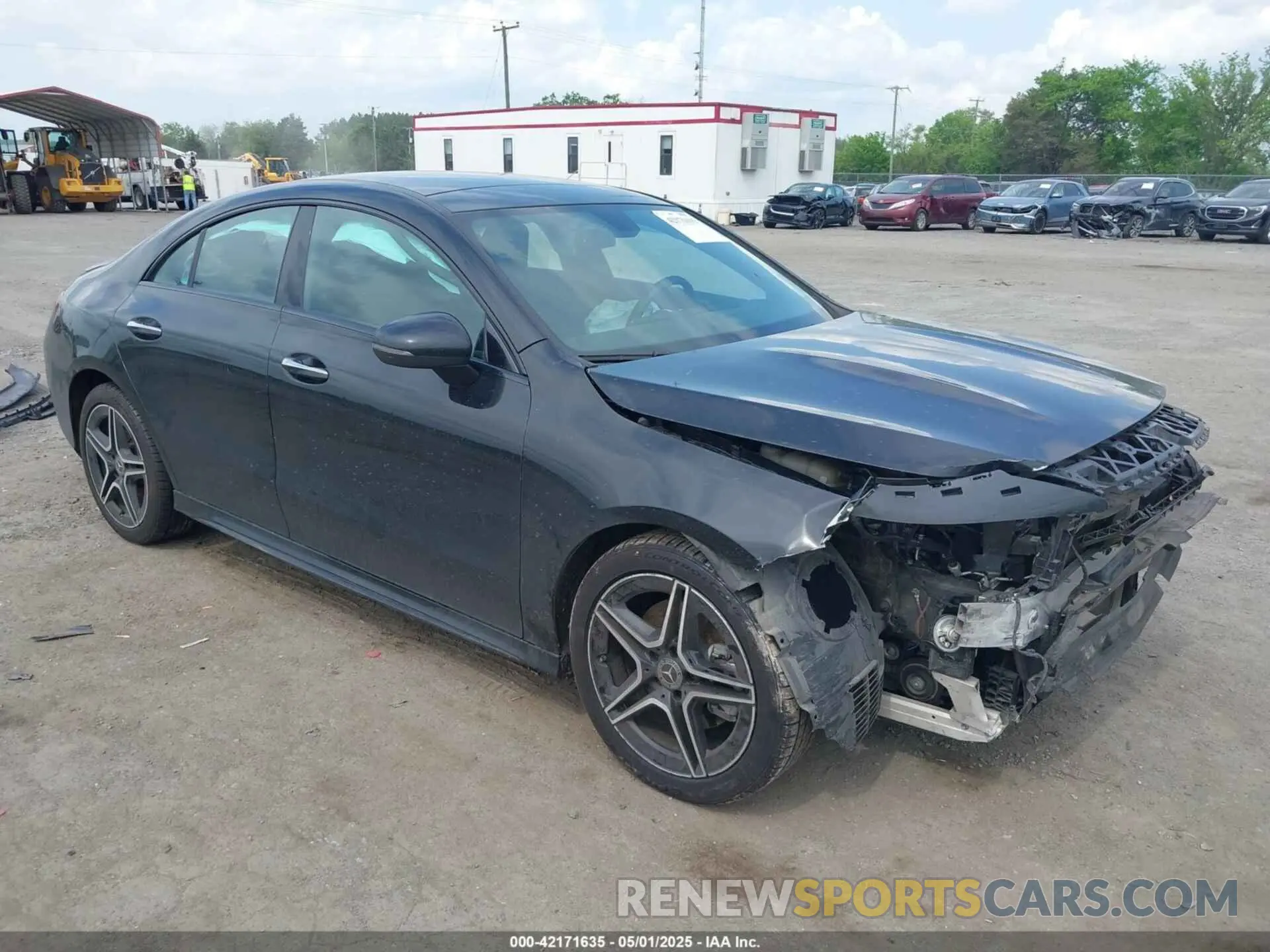 1 Photograph of a damaged car W1K5J4GB4MN175240 MERCEDES-BENZ CLA 250 2021