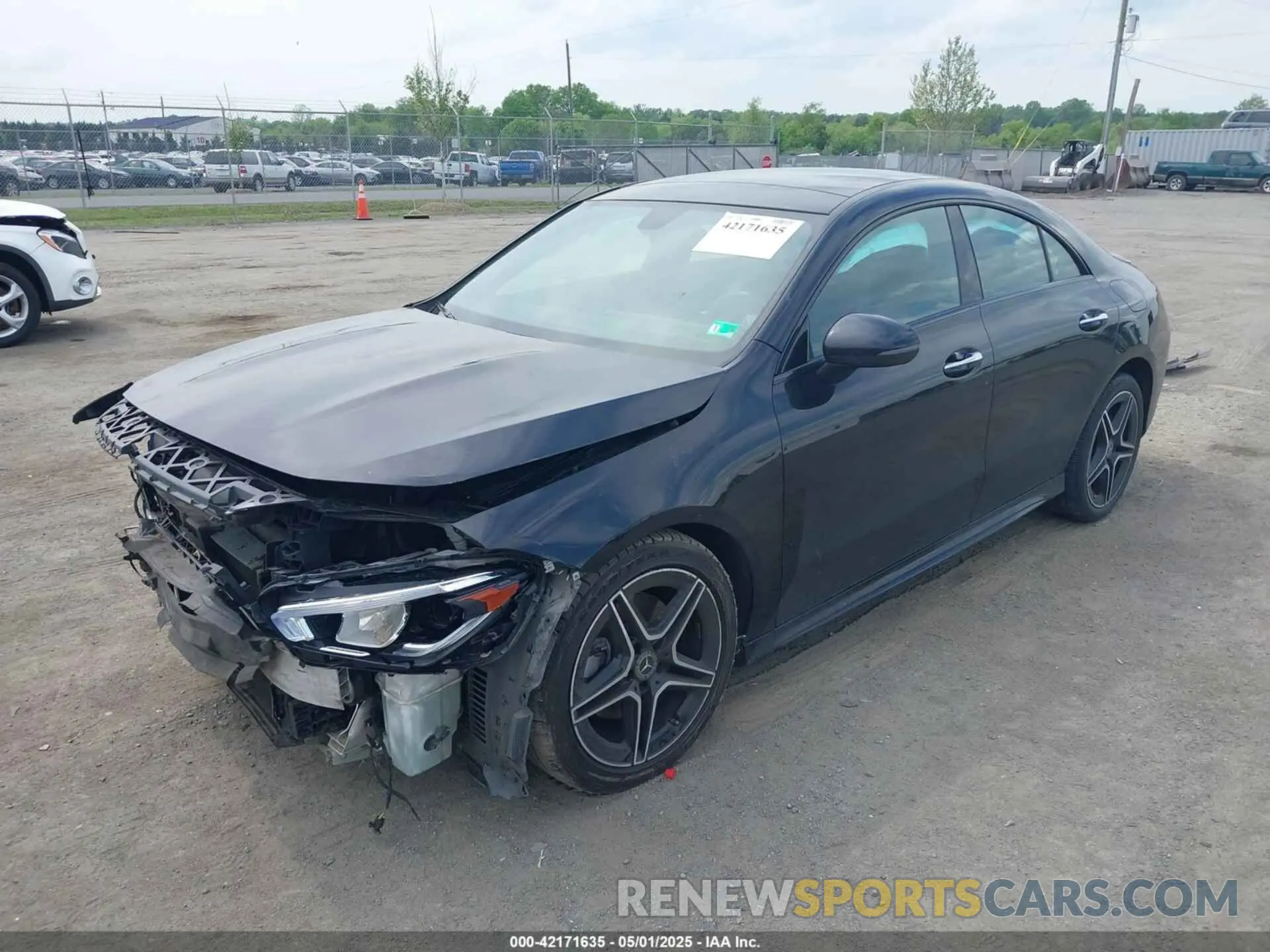 2 Photograph of a damaged car W1K5J4GB4MN175240 MERCEDES-BENZ CLA 250 2021
