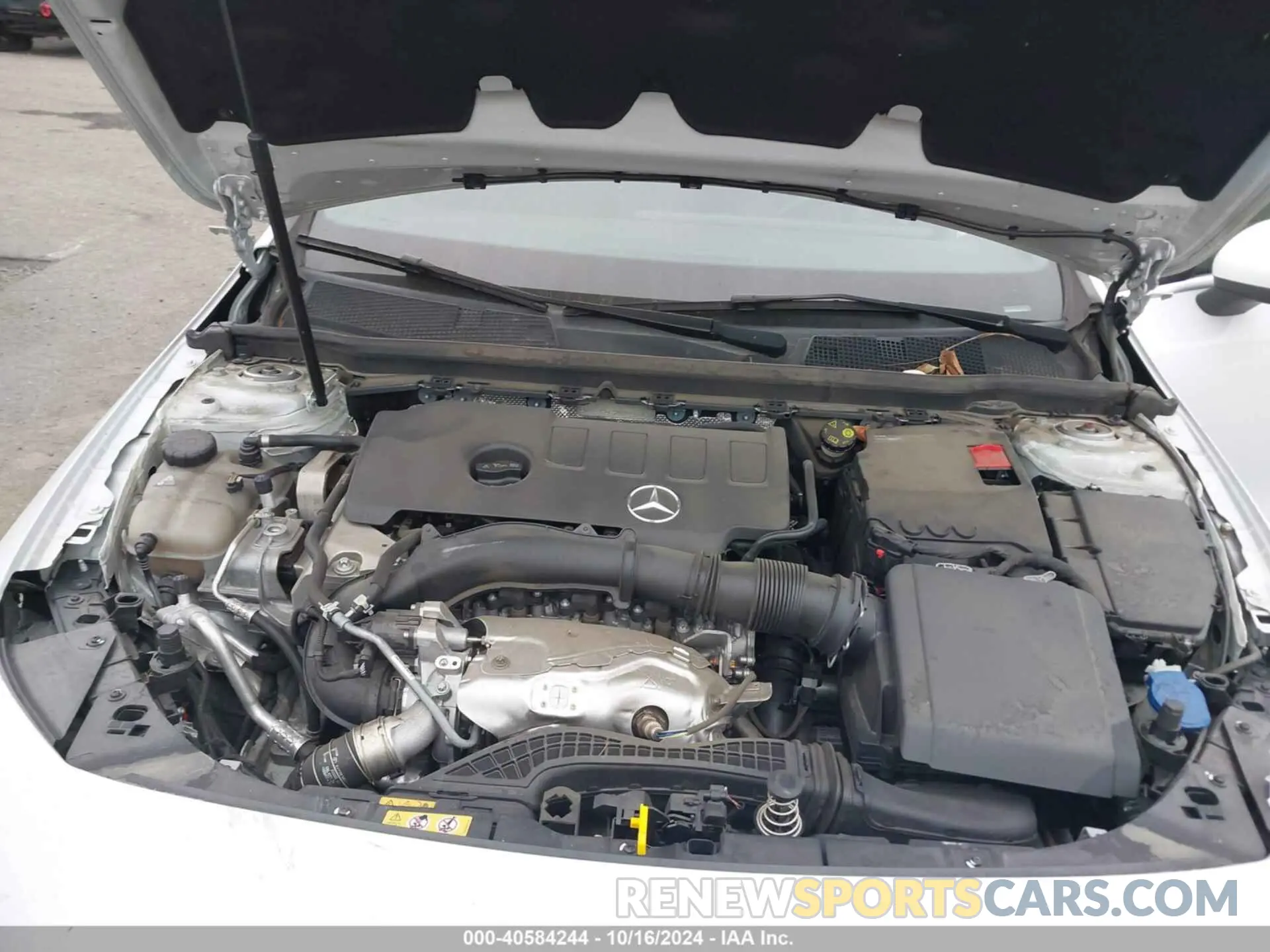 10 Photograph of a damaged car W1K5J4GB4MN176761 MERCEDES-BENZ CLA 250 2021