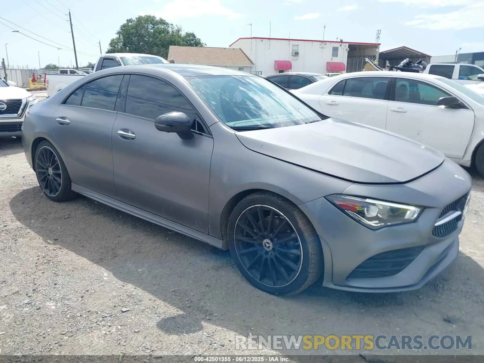 1 Photograph of a damaged car W1K5J4GB7MN155600 MERCEDES-BENZ CLA 250 2021
