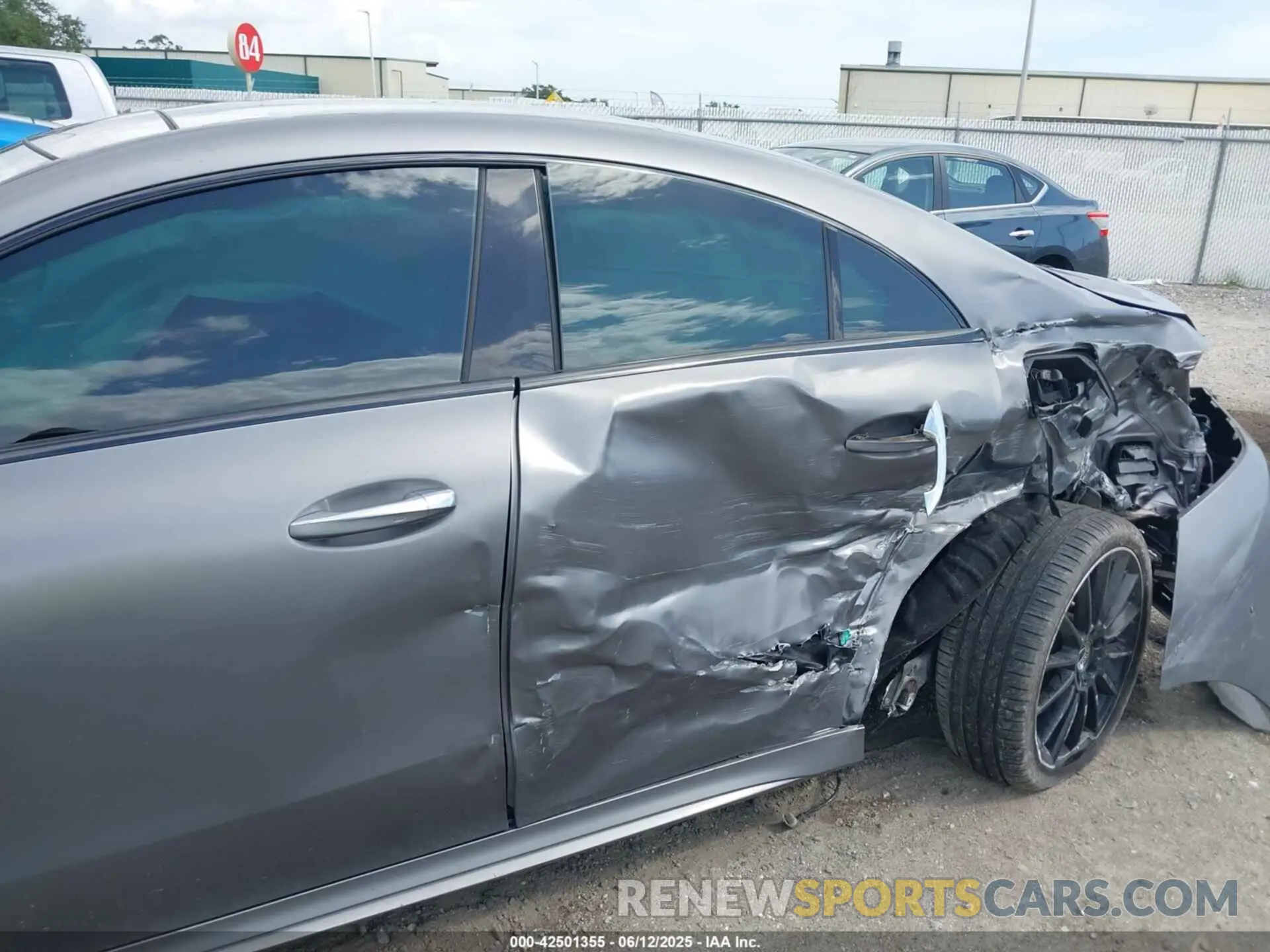 6 Photograph of a damaged car W1K5J4GB7MN155600 MERCEDES-BENZ CLA 250 2021