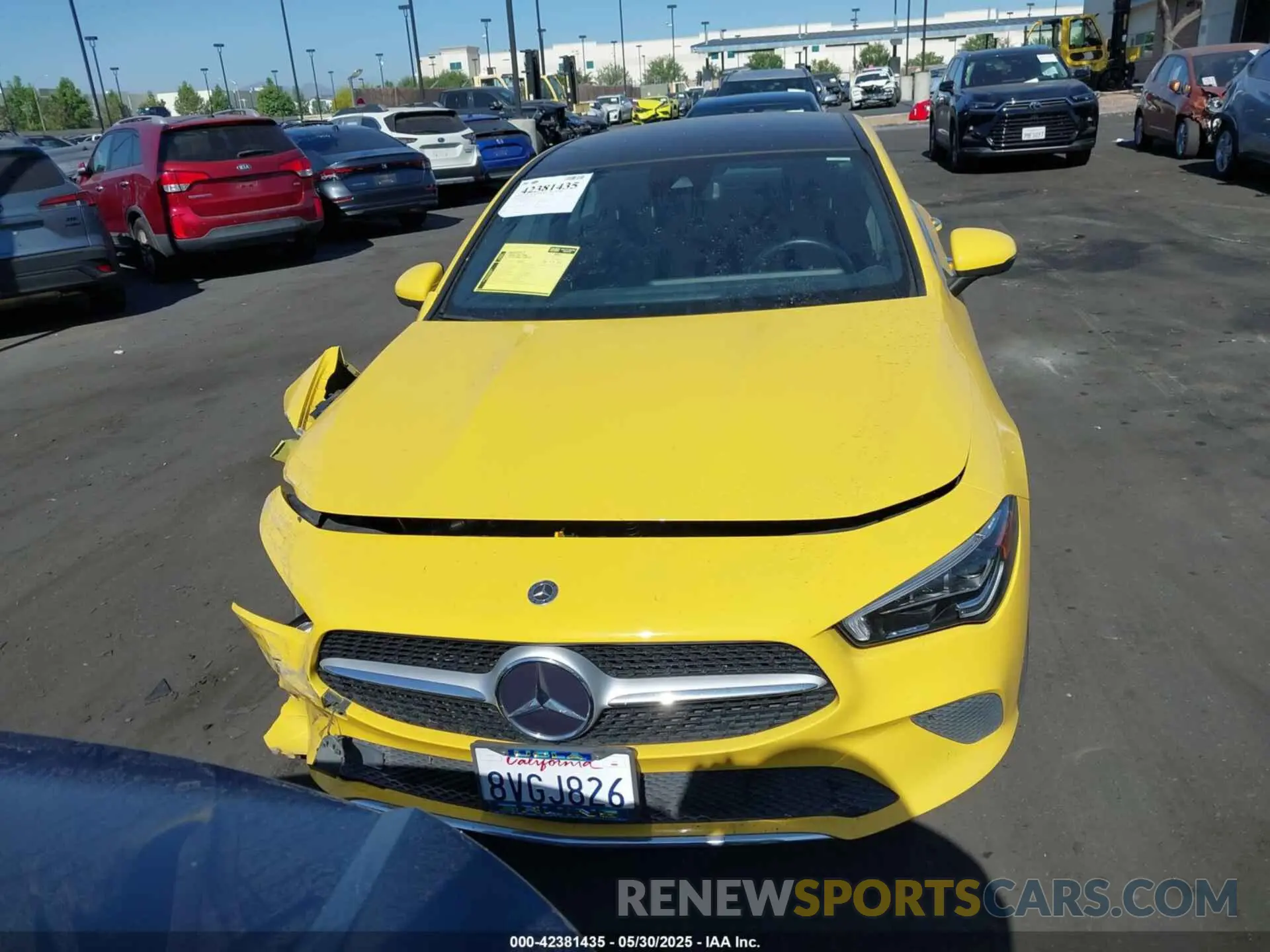 13 Photograph of a damaged car W1K5J4GB7MN190119 MERCEDES-BENZ CLA 250 2021