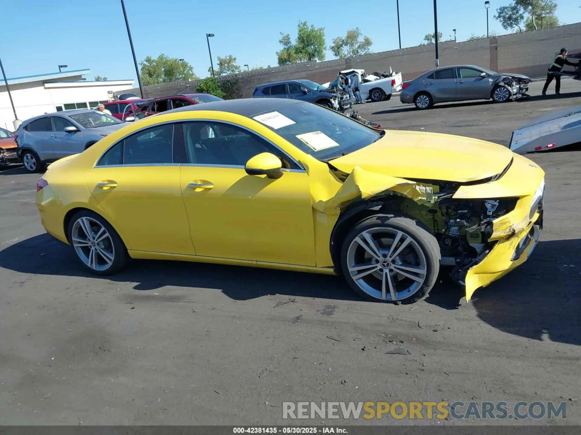 14 Photograph of a damaged car W1K5J4GB7MN190119 MERCEDES-BENZ CLA 250 2021