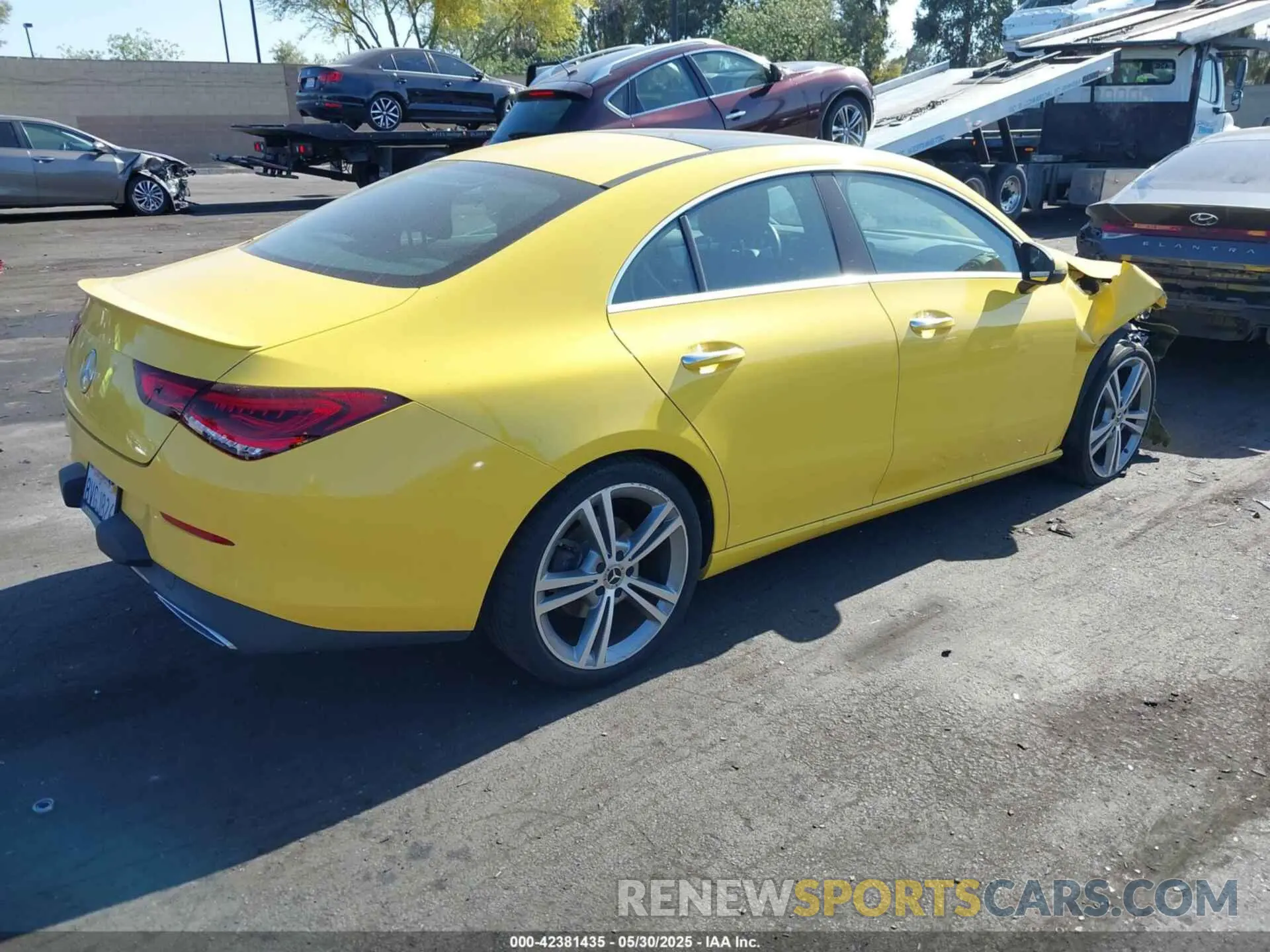 4 Photograph of a damaged car W1K5J4GB7MN190119 MERCEDES-BENZ CLA 250 2021