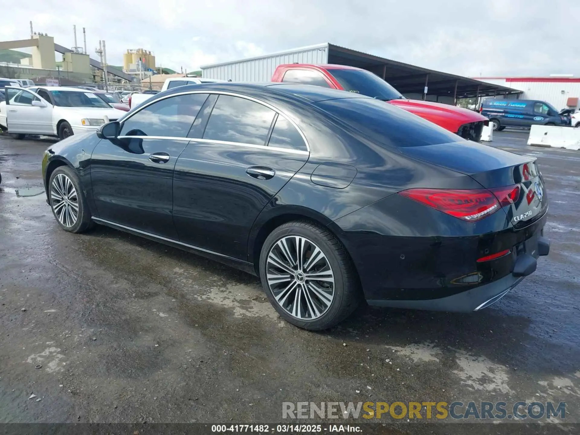 3 Photograph of a damaged car W1K5J4GB7MN191562 MERCEDES-BENZ CLA 250 2021
