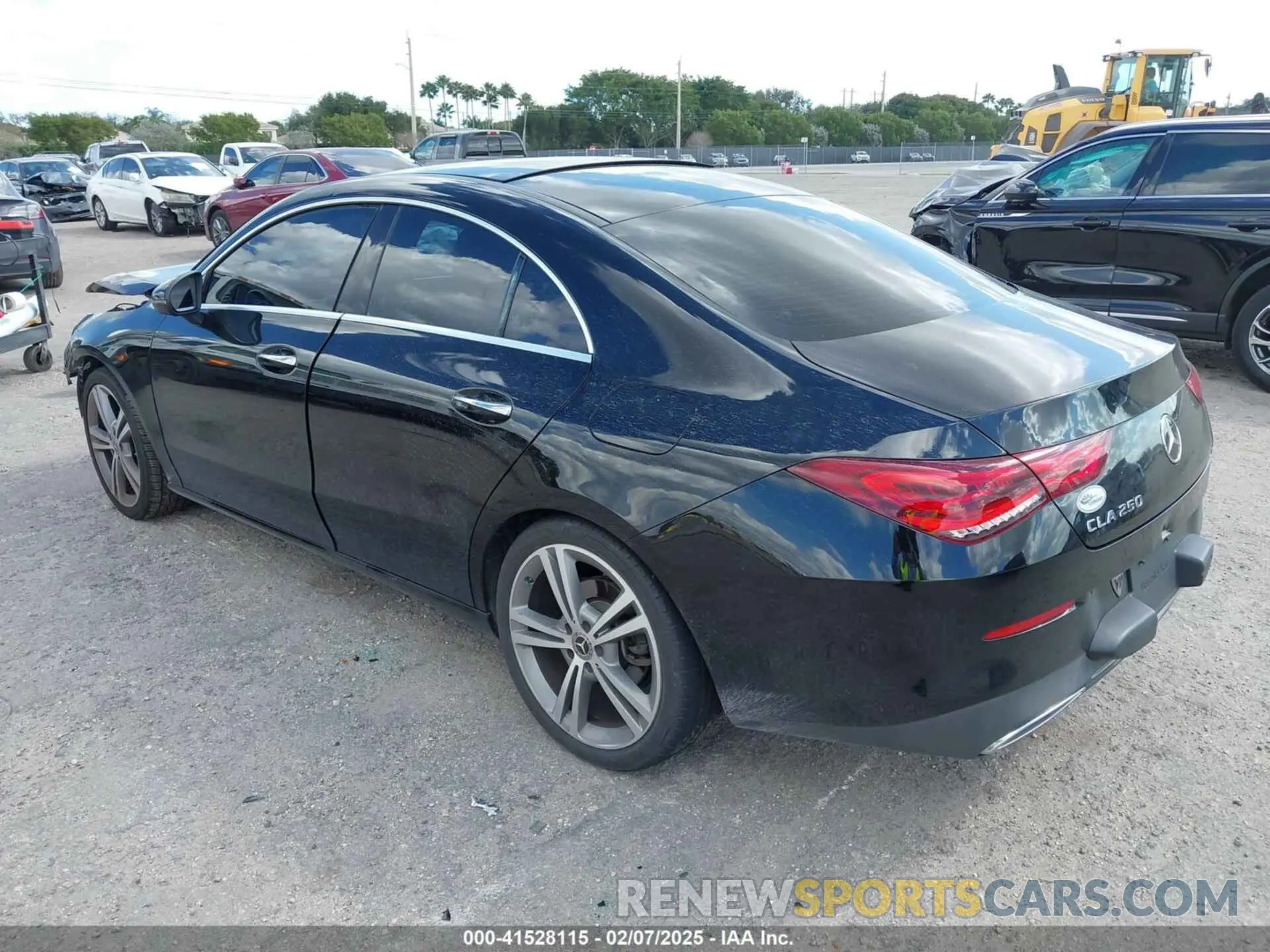 3 Photograph of a damaged car W1K5J4GB9MN160555 MERCEDES-BENZ CLA 250 2021