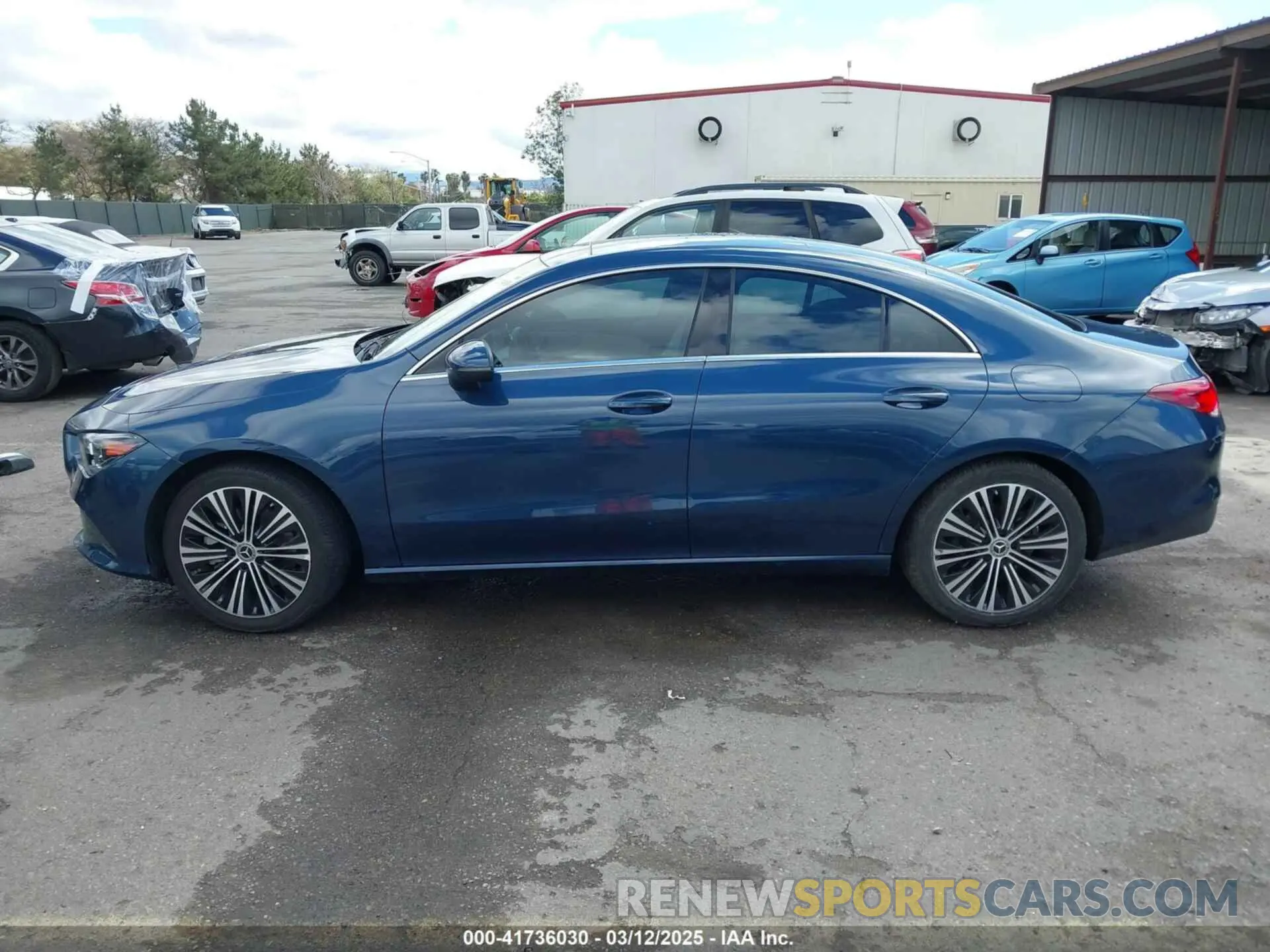 14 Photograph of a damaged car W1K5J4GB9MN227543 MERCEDES-BENZ CLA 250 2021