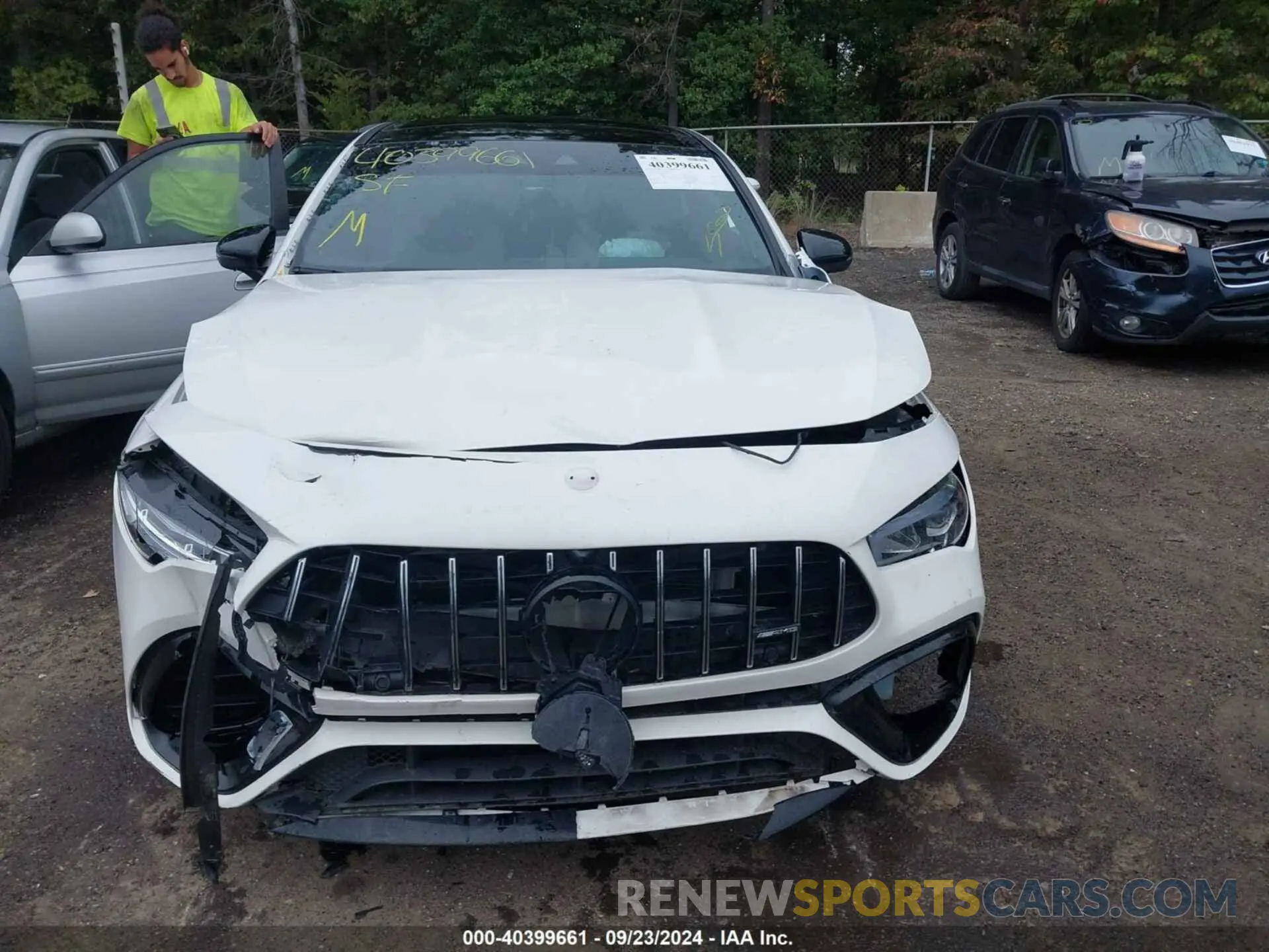12 Photograph of a damaged car W1K5J4HB0MN166839 MERCEDES-BENZ CLA 250 2021