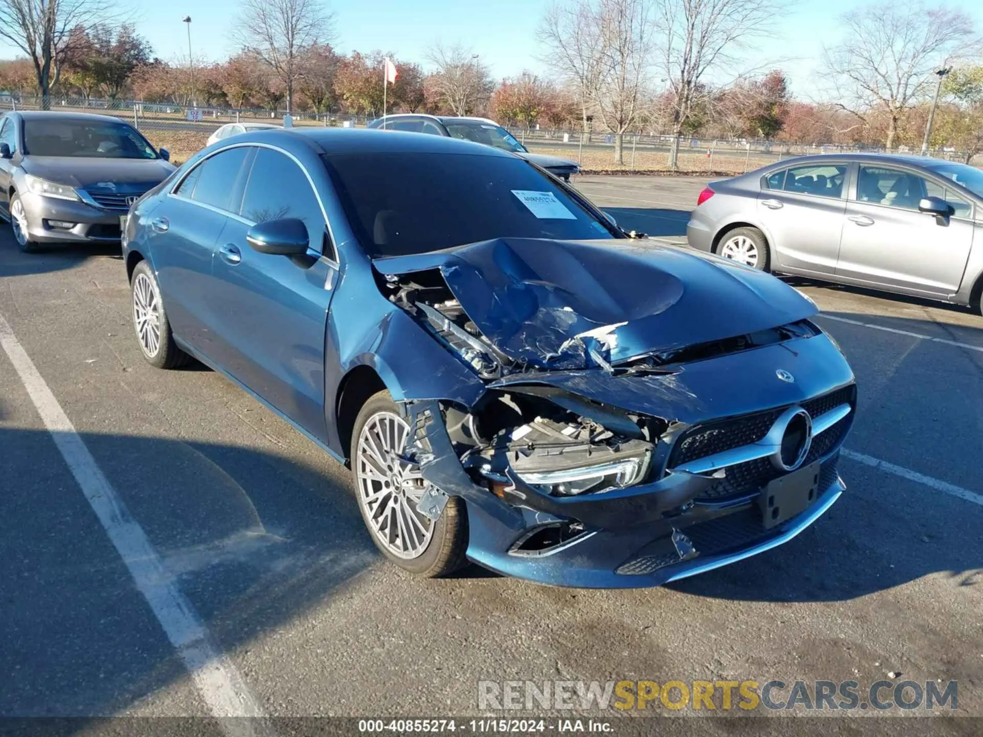 6 Photograph of a damaged car W1K5J4HB6MN167137 MERCEDES-BENZ CLA 250 2021