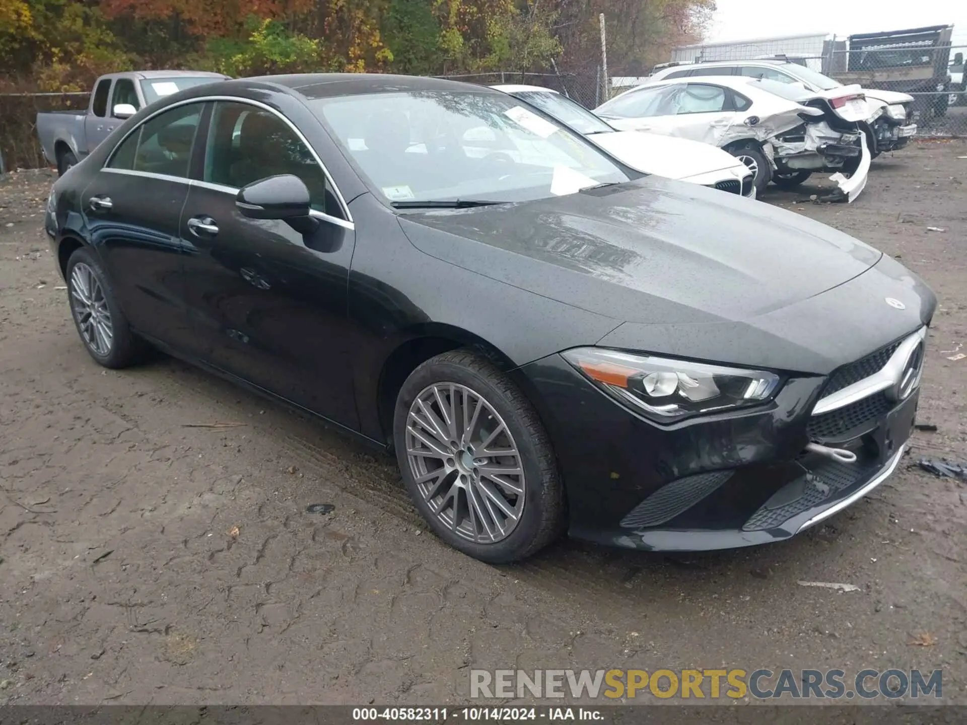 1 Photograph of a damaged car W1K5J4HB6MN167493 MERCEDES-BENZ CLA 250 2021