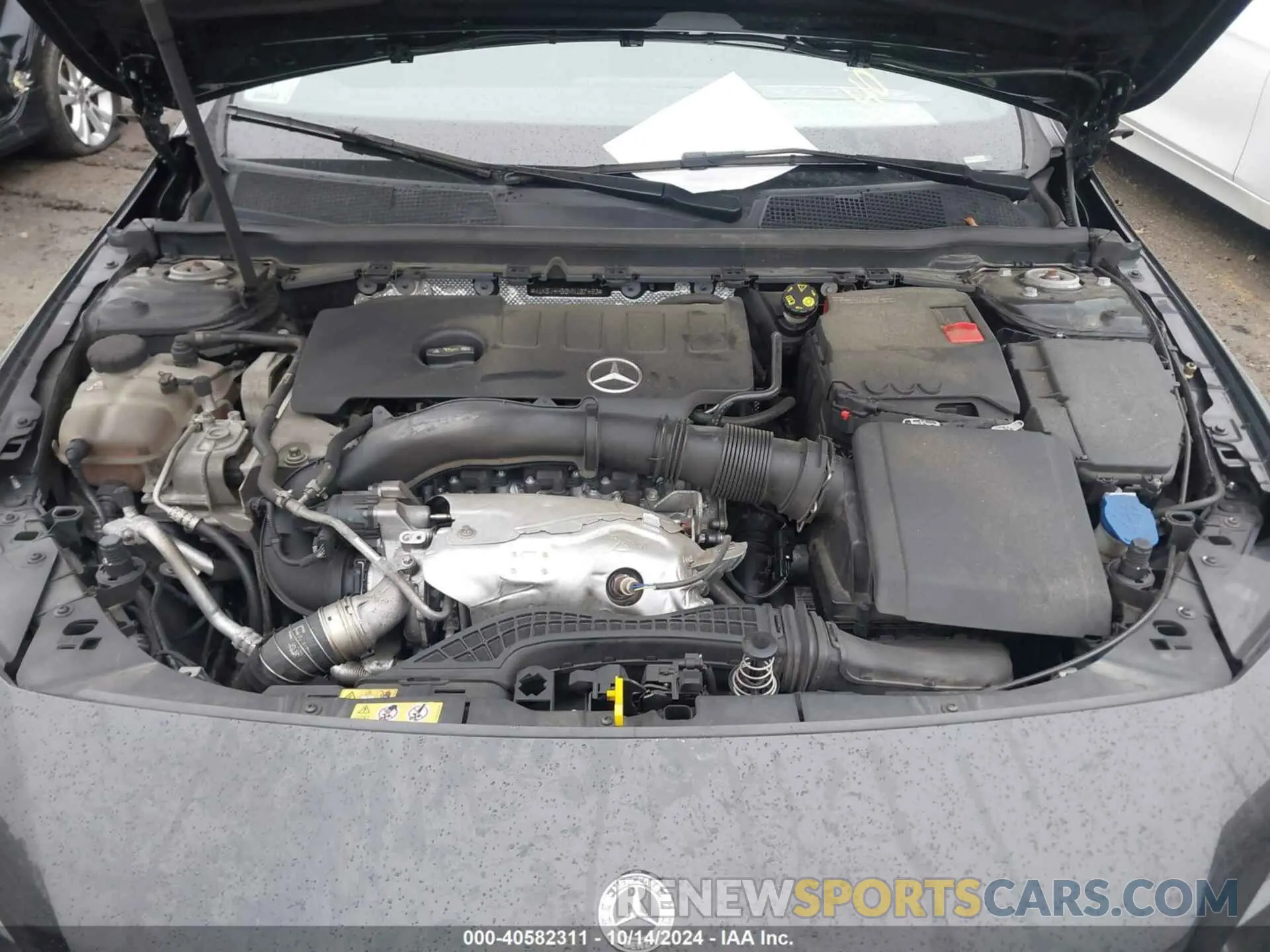 10 Photograph of a damaged car W1K5J4HB6MN167493 MERCEDES-BENZ CLA 250 2021
