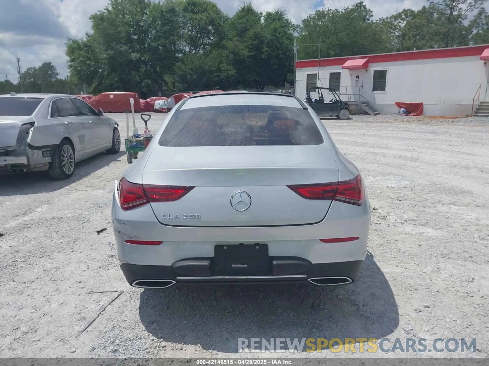 15 Photograph of a damaged car W1K5J4GB0NN260500 MERCEDES-BENZ CLA 250 COUPE 2022