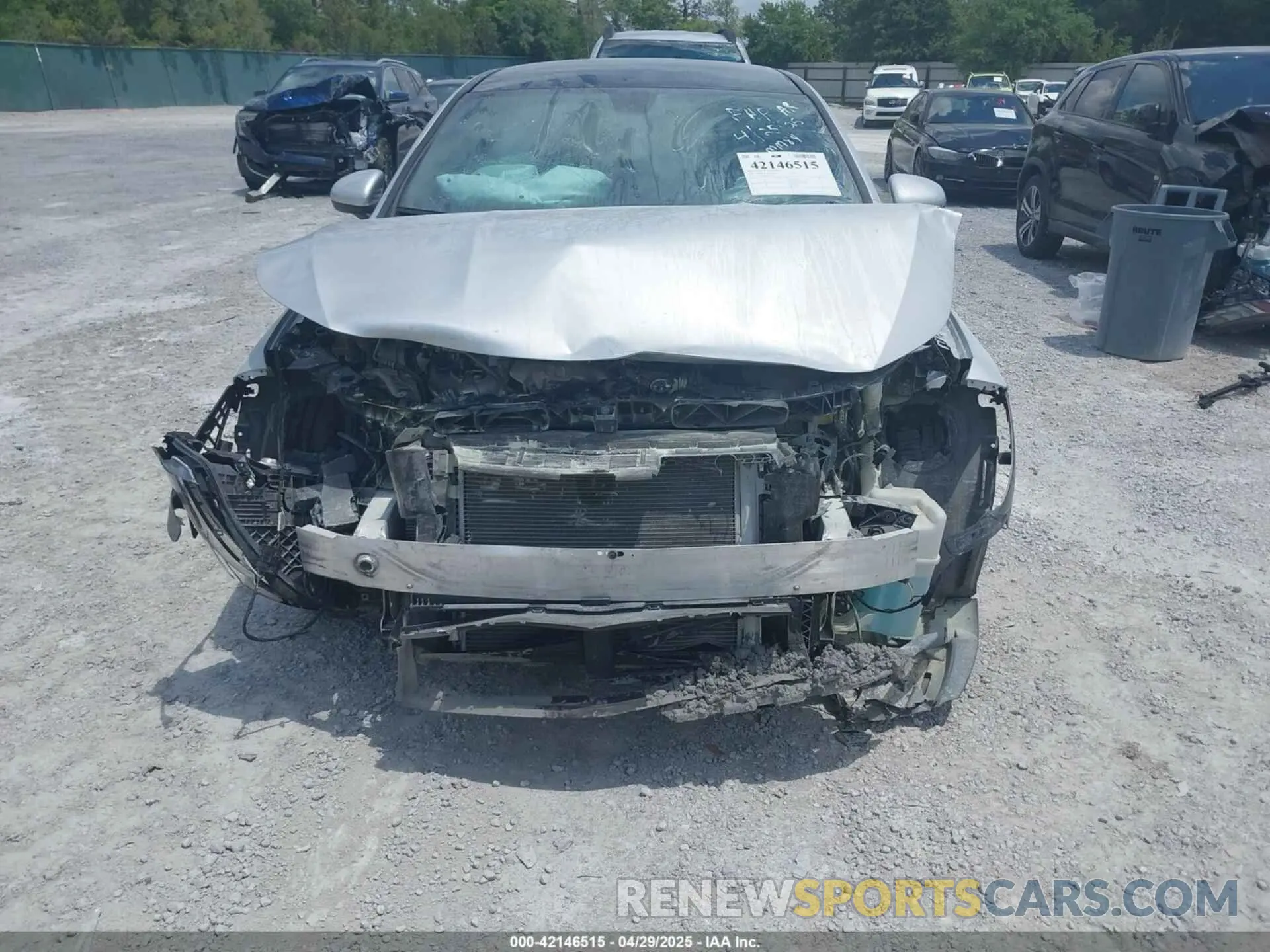 6 Photograph of a damaged car W1K5J4GB0NN260500 MERCEDES-BENZ CLA 250 COUPE 2022