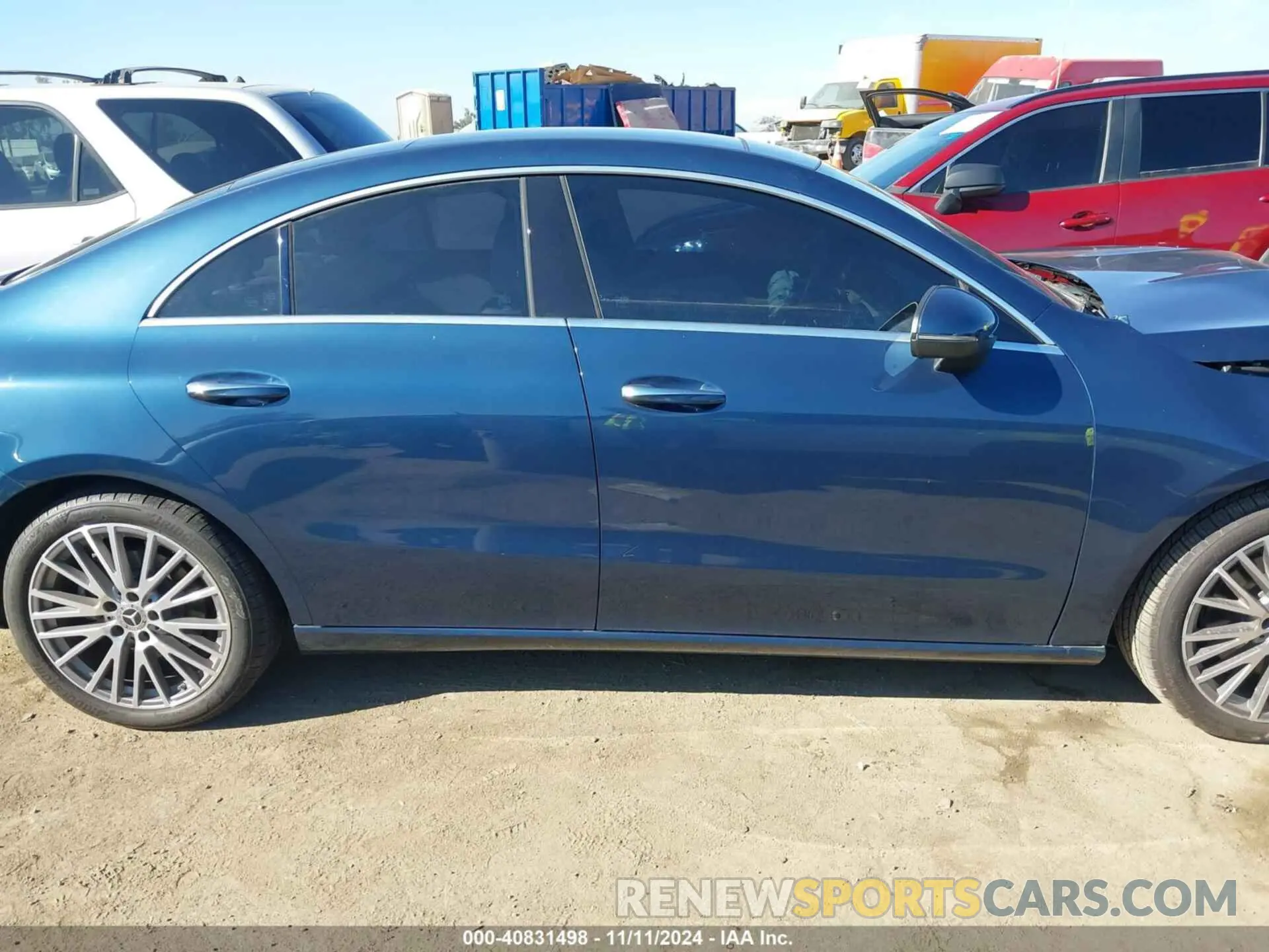 14 Photograph of a damaged car W1K5J4GB1NN248811 MERCEDES-BENZ CLA 250 COUPE 2022