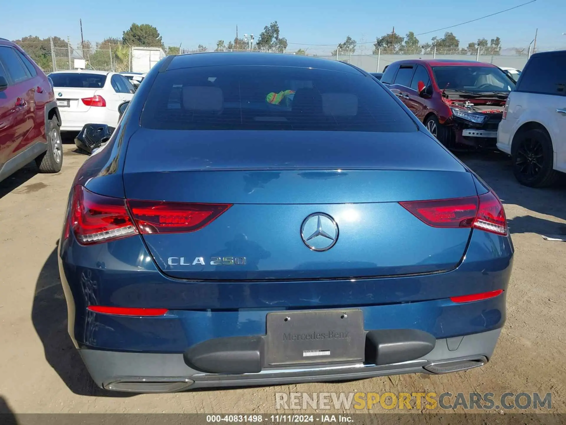 17 Photograph of a damaged car W1K5J4GB1NN248811 MERCEDES-BENZ CLA 250 COUPE 2022
