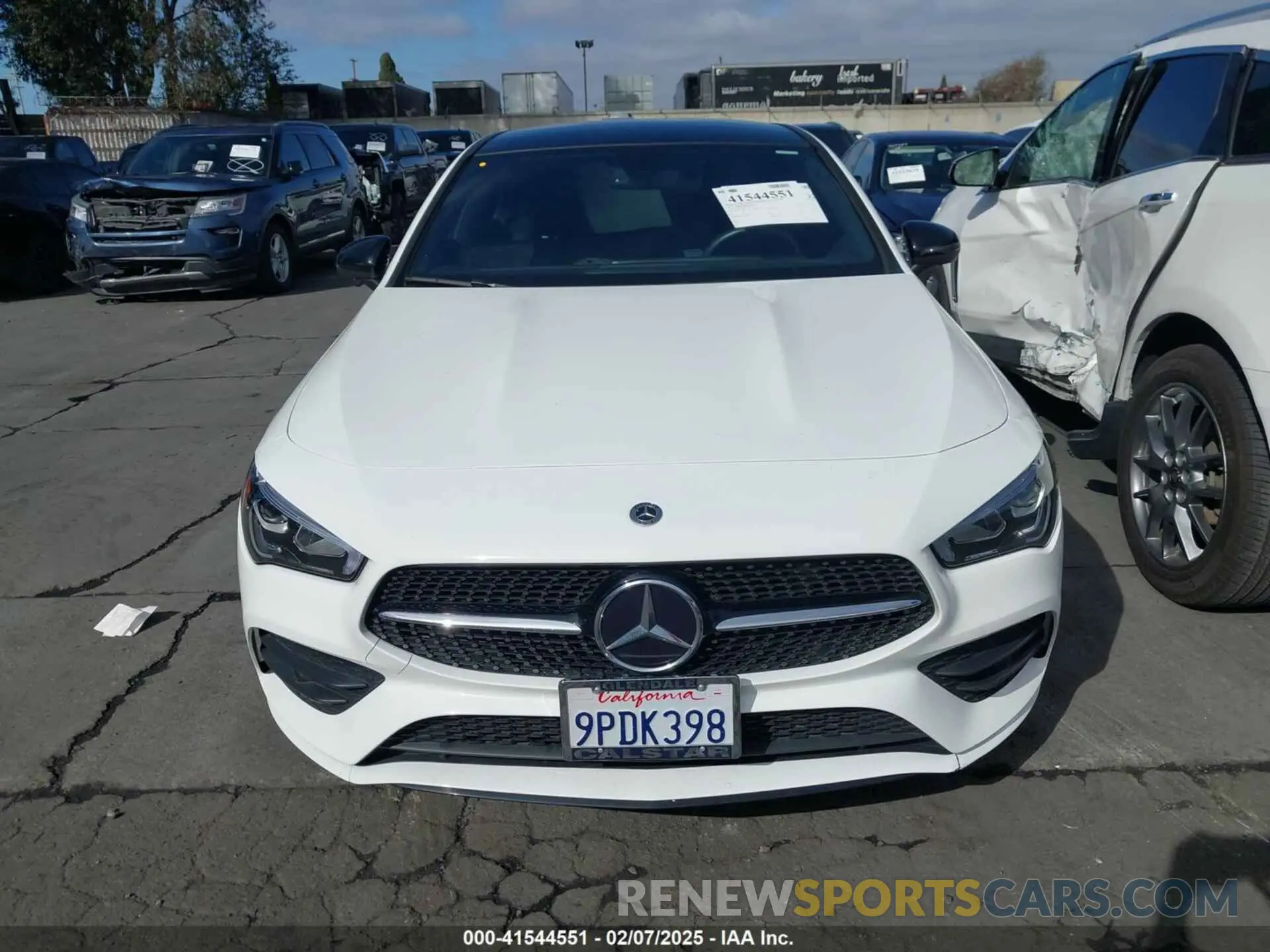13 Photograph of a damaged car W1K5J4GB1NN318856 MERCEDES-BENZ CLA 250 COUPE 2022
