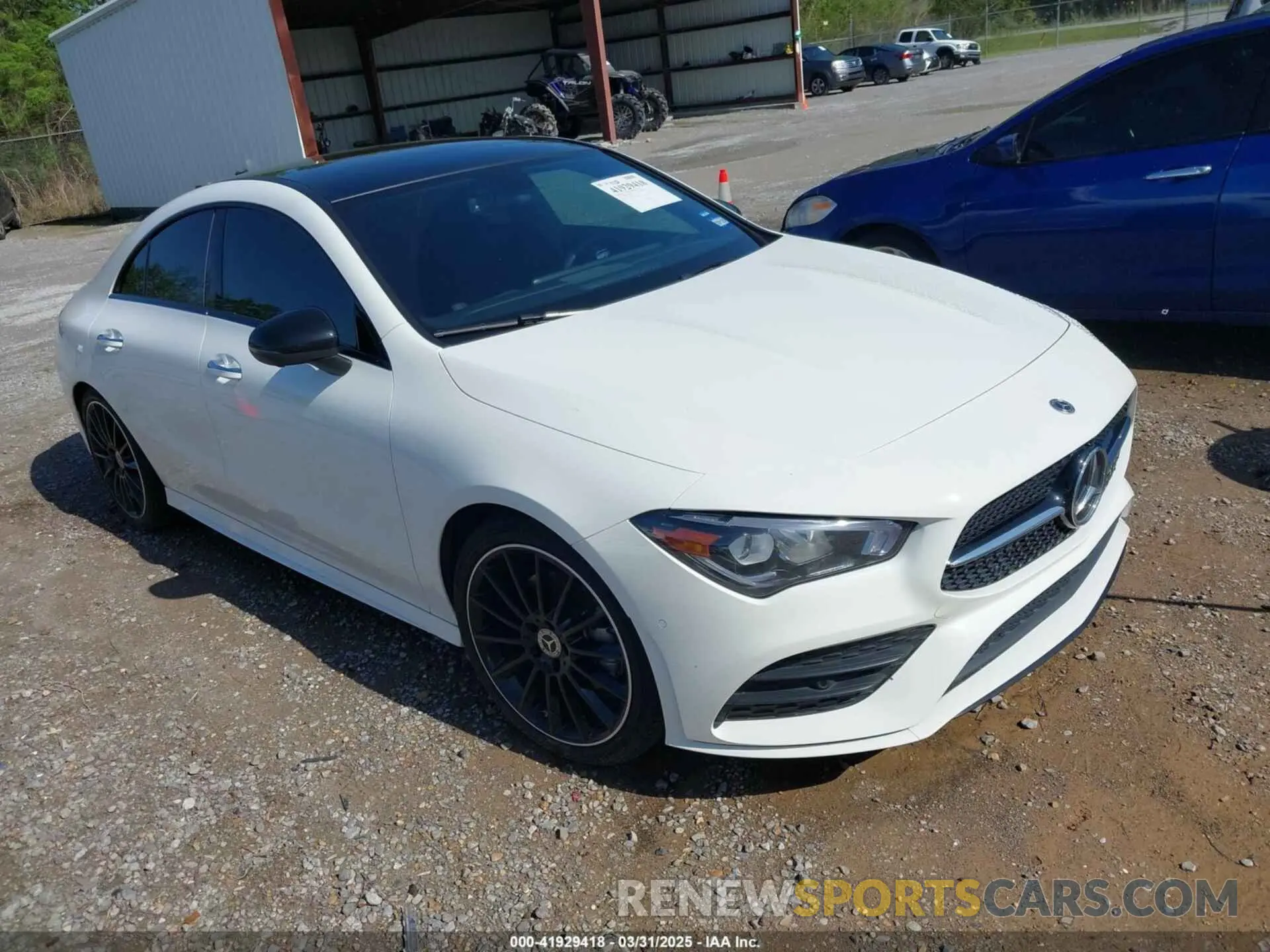 1 Photograph of a damaged car W1K5J4GB4NN294407 MERCEDES-BENZ CLA 250 COUPE 2022