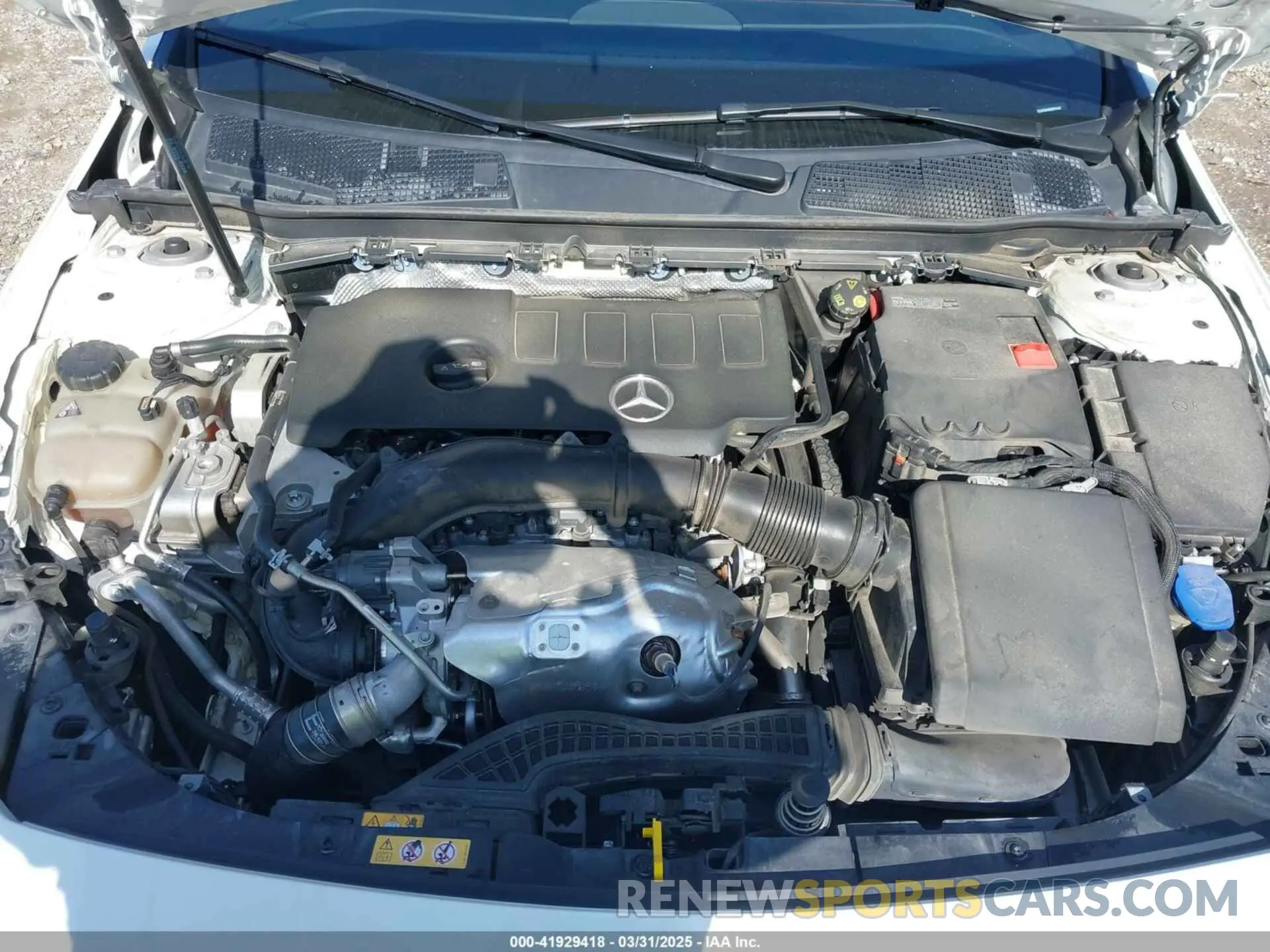 10 Photograph of a damaged car W1K5J4GB4NN294407 MERCEDES-BENZ CLA 250 COUPE 2022