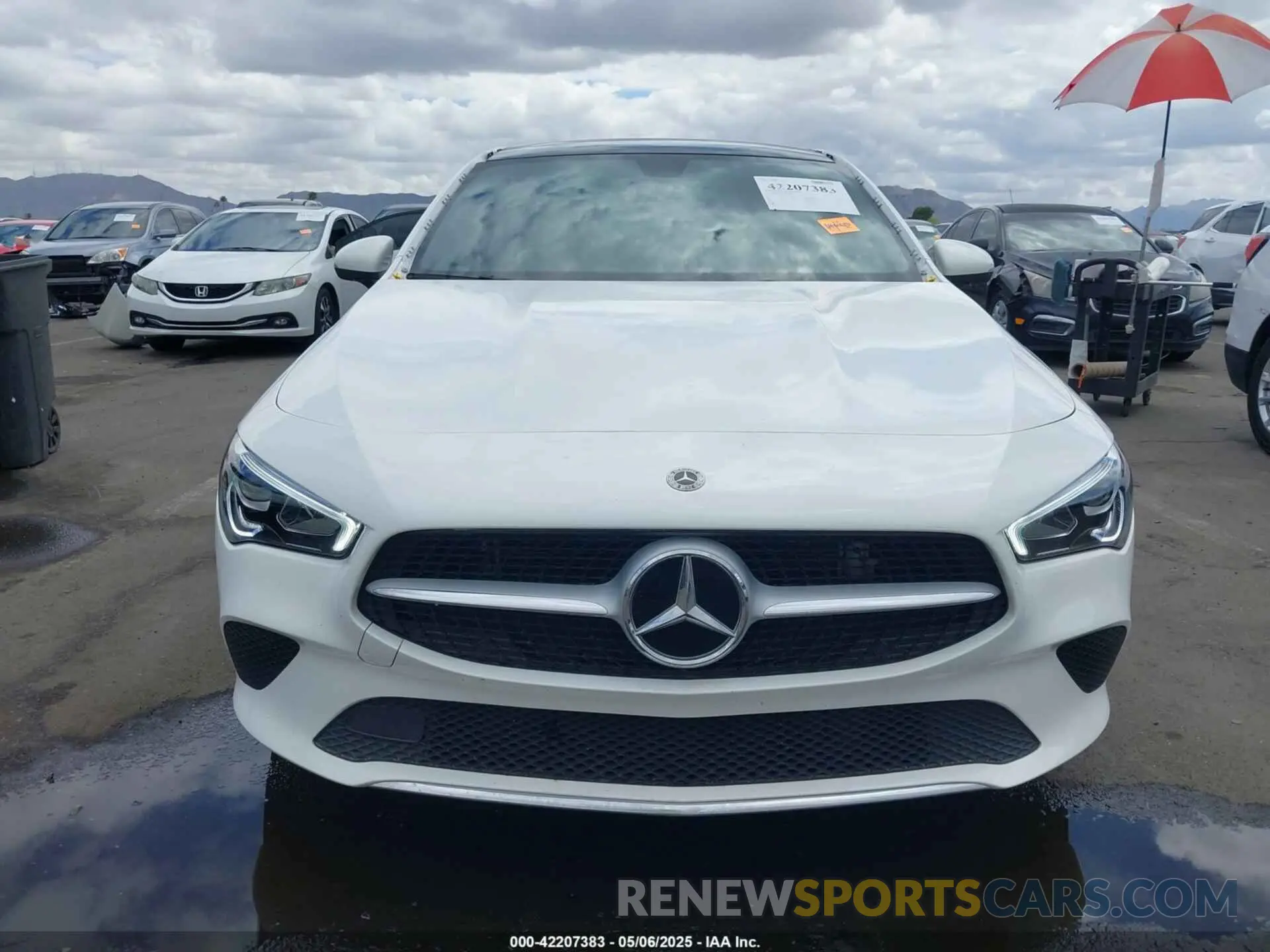 13 Photograph of a damaged car W1K5J4GB4NN321833 MERCEDES-BENZ CLA 250 COUPE 2022