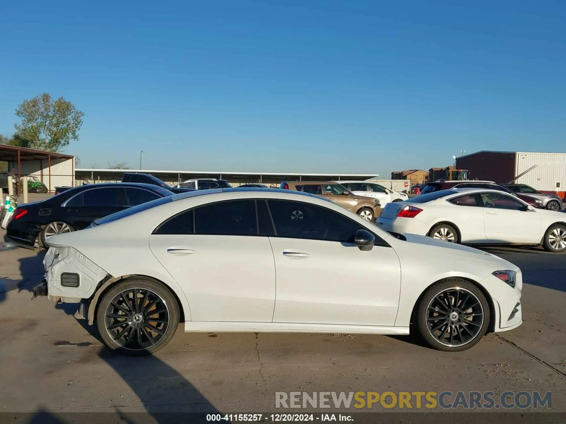 14 Photograph of a damaged car W1K5J4GB7NN314732 MERCEDES-BENZ CLA 250 COUPE 2022